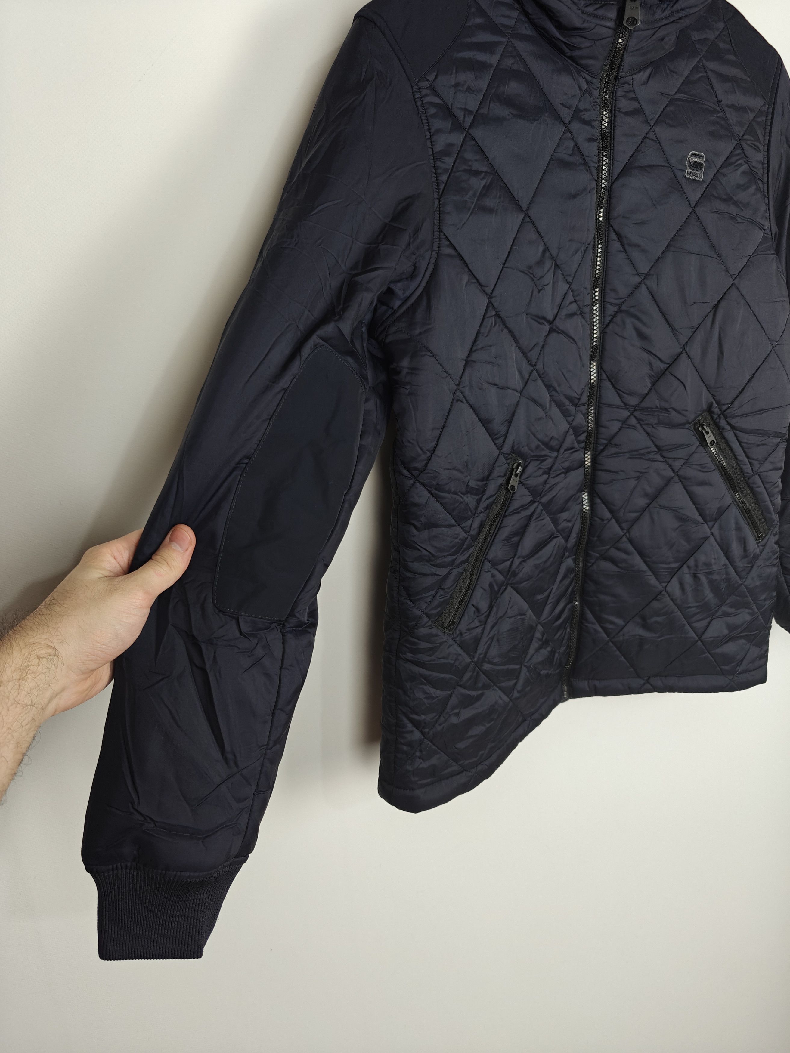 G-Star G-Star Raw Zip Jacket Hoode Quilt Blue size S Size US S / EU 44-46 / 1 - 7 Thumbnail