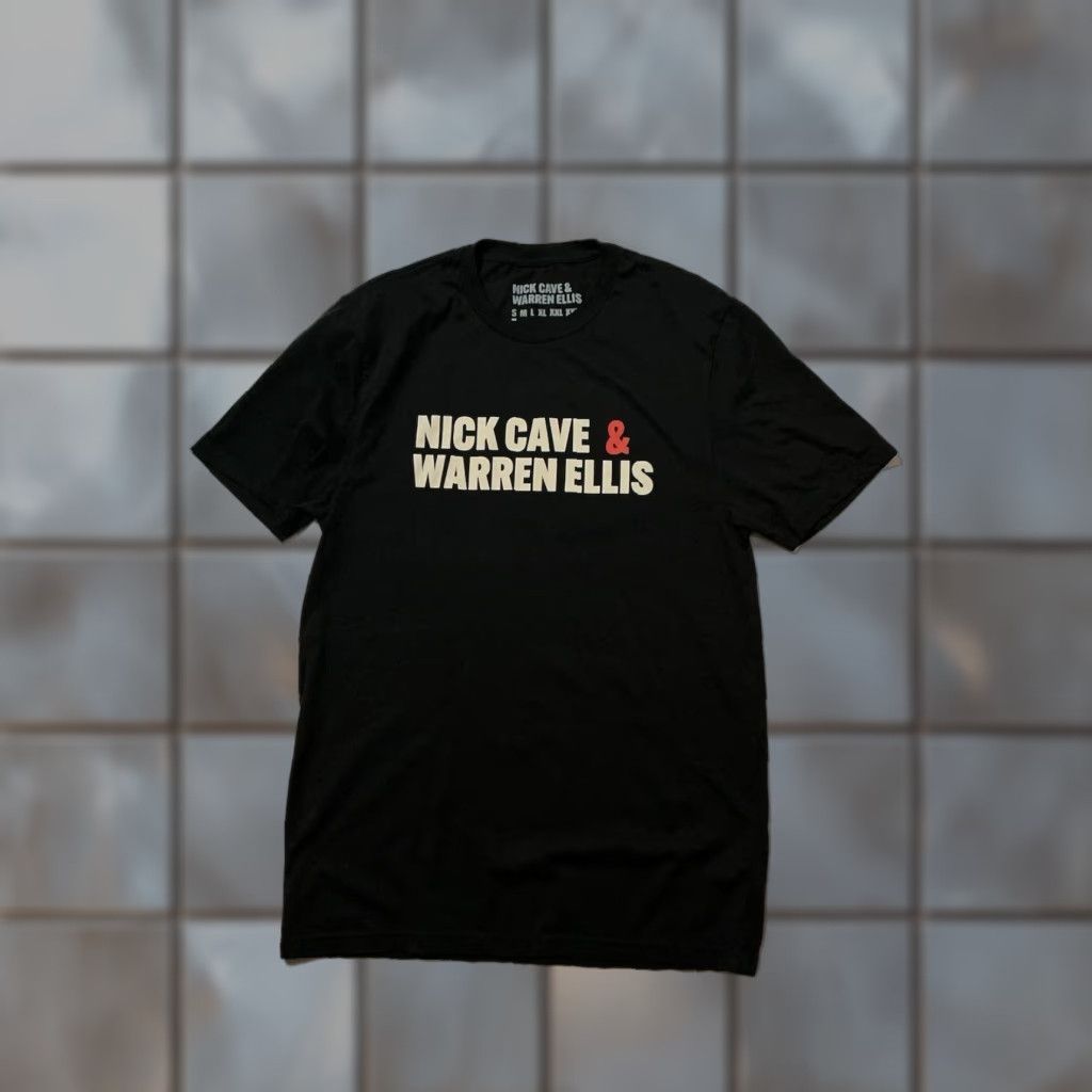 Vintage Nick Cave & Warren Ellis Carnage Tour 2022 Black Graphic Official Merch T-Shirt S Mens Small Size US S / EU 44-46 / 1 - 1 Thumbnail