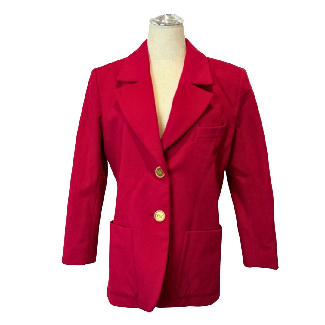 Vintage Yves Saint Laurent Wool Blazer