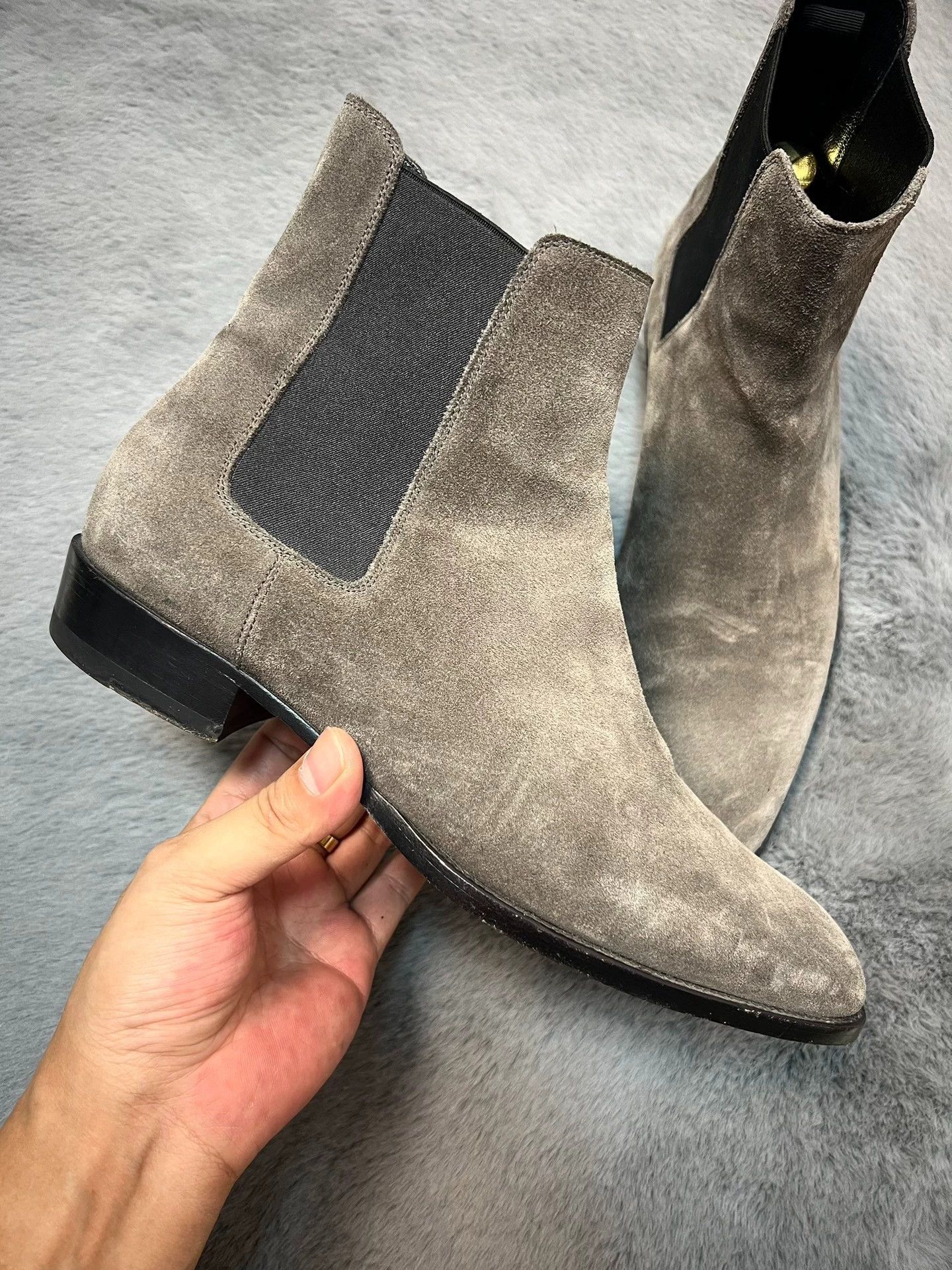 Saint Laurent Paris Authentic Saint Laurent SLP Fall/Winter 2017 Chelsea Boots Size US 8 / EU 41 - 2 Thumbnail