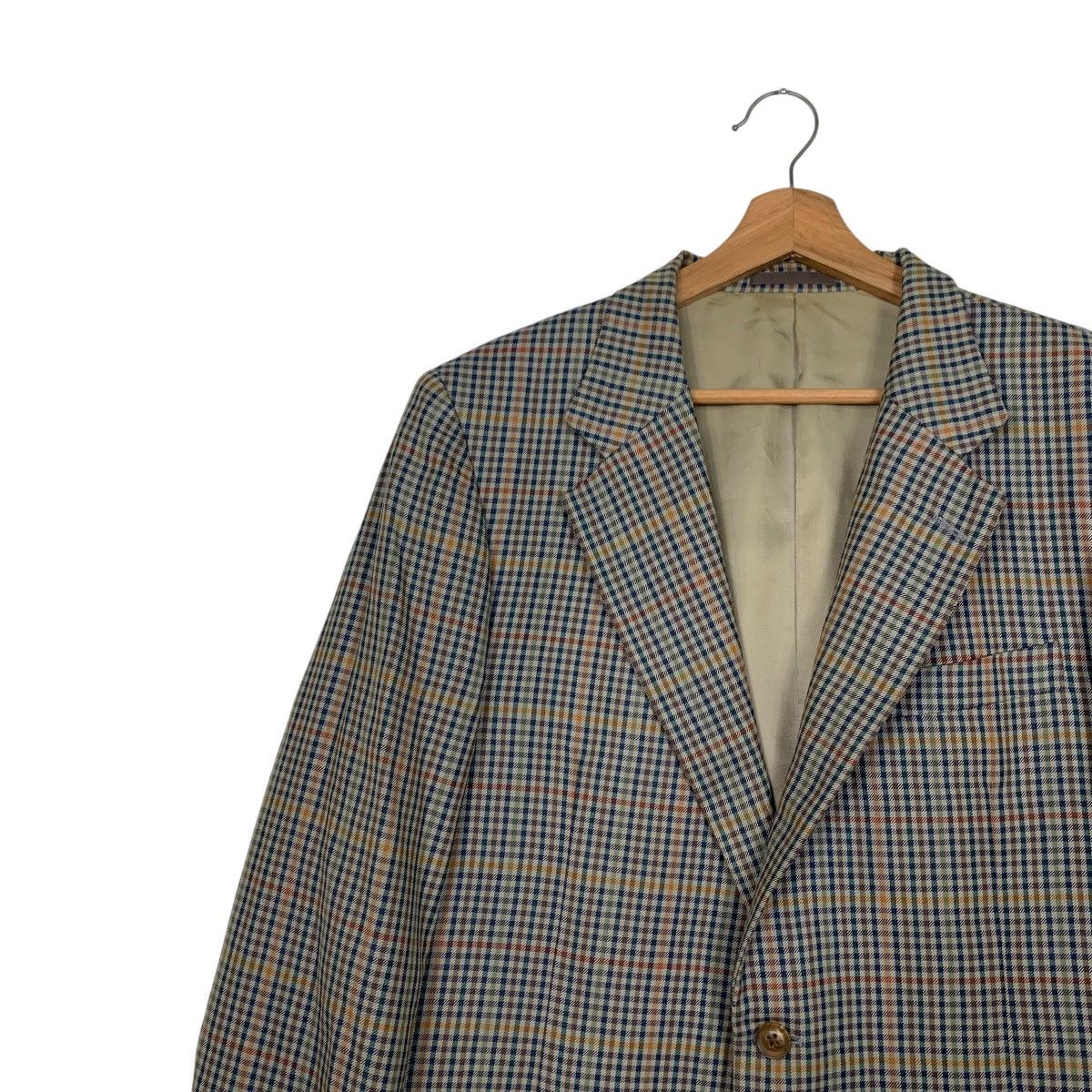Burberry Vintage 90's BURBERRYS Checked Suit Jacket Blazer #2730-C123 Size US M / EU 48-50 / 2 - 3 Thumbnail