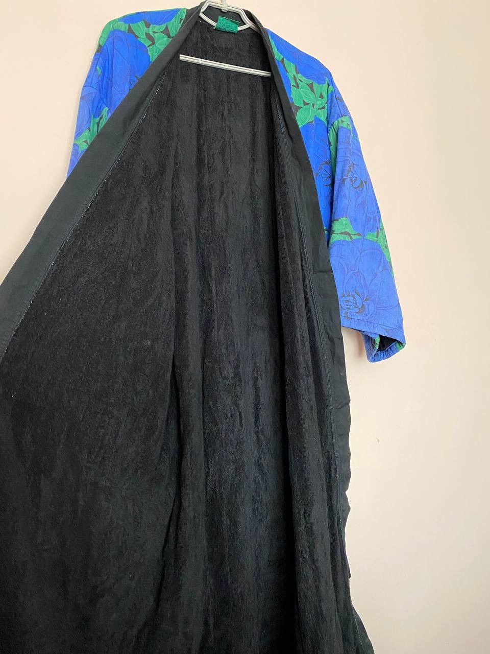Kenzo × Vintage 👘 Vintage KENZO bathrobe Very rare floral blue Size US XL / EU 56 / 4 - 3 Thumbnail