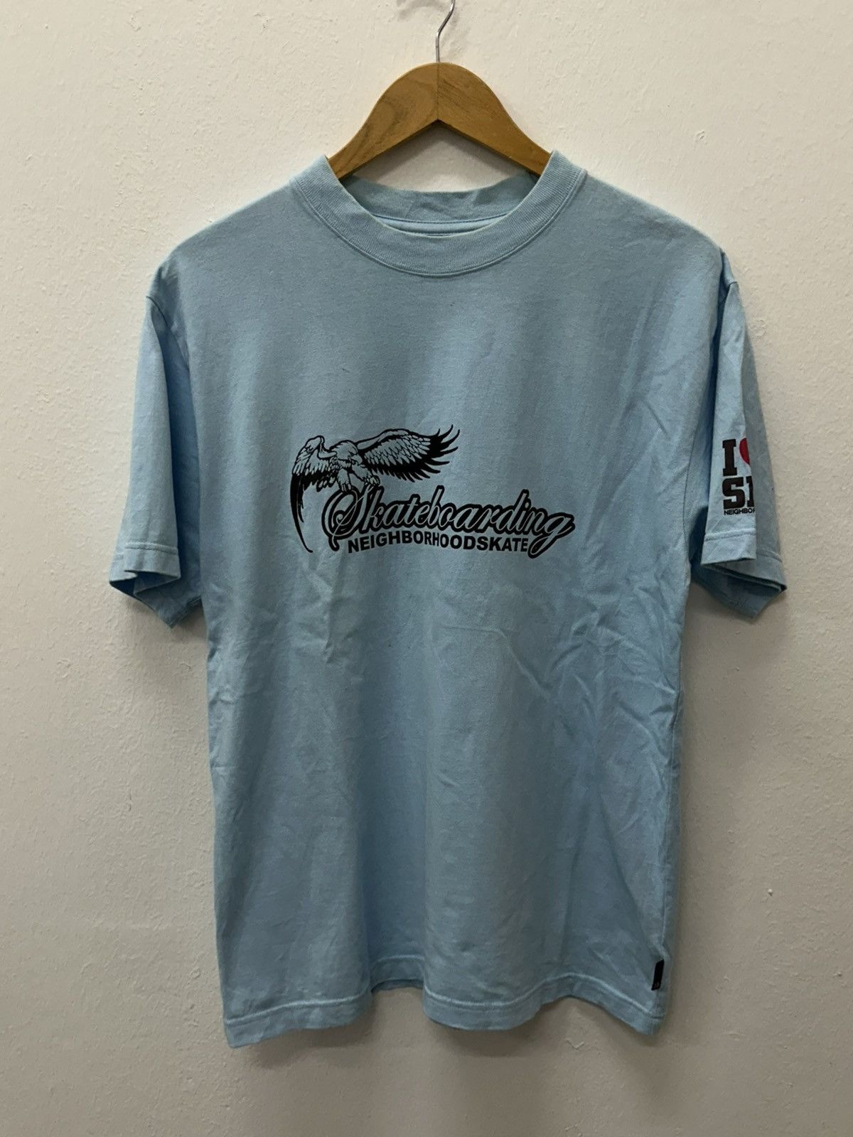 Neighborhood Vintage 1990 Neighborhood Skateboard T-Shirt Size US M / EU 48-50 / 2 - 2 Thumbnail