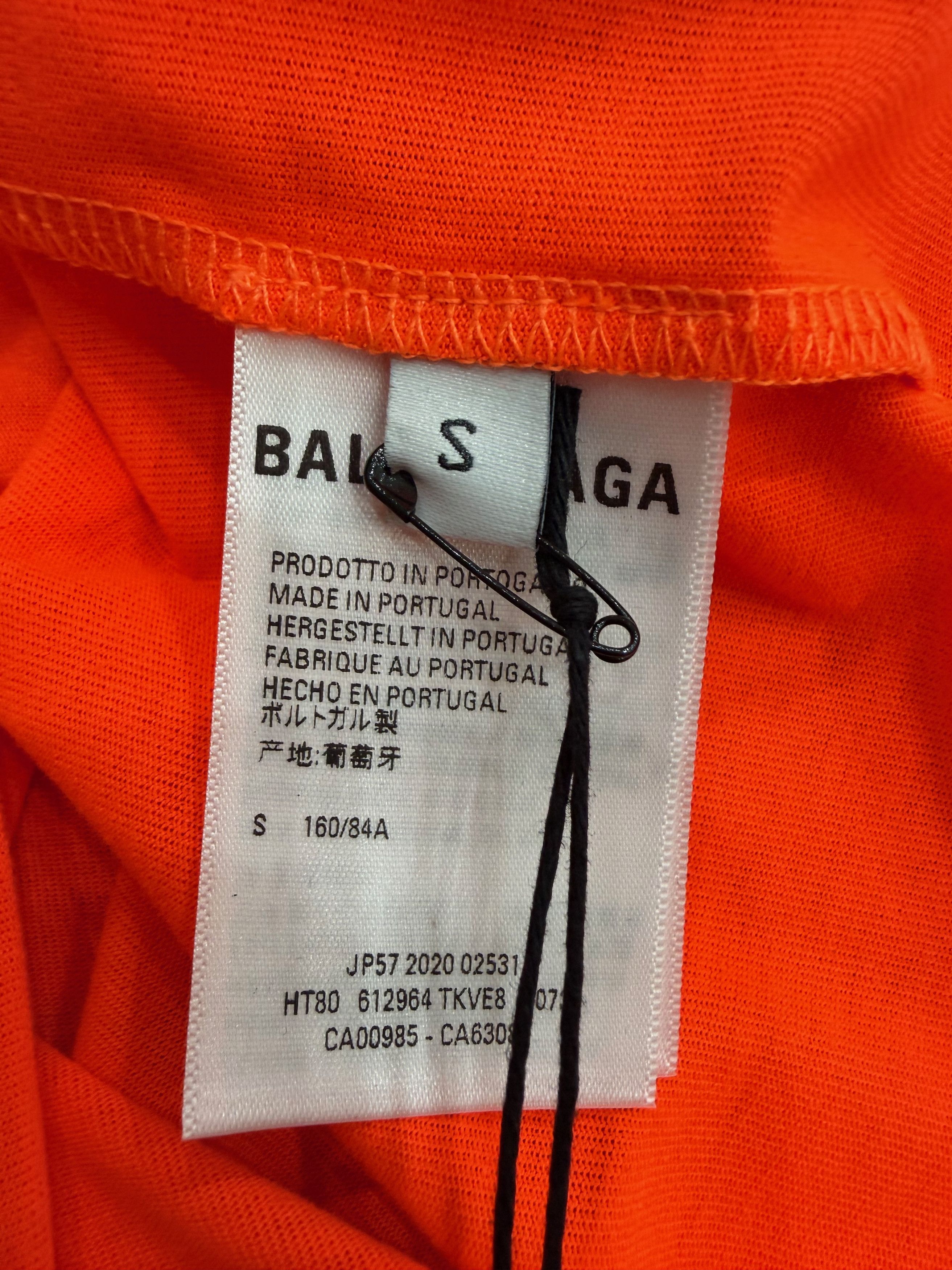 Balenciaga Wardrobe Unisex Political Campaign Logo Neon T-Shirt Small Size S / US 4 / IT 40 - 11 Thumbnail