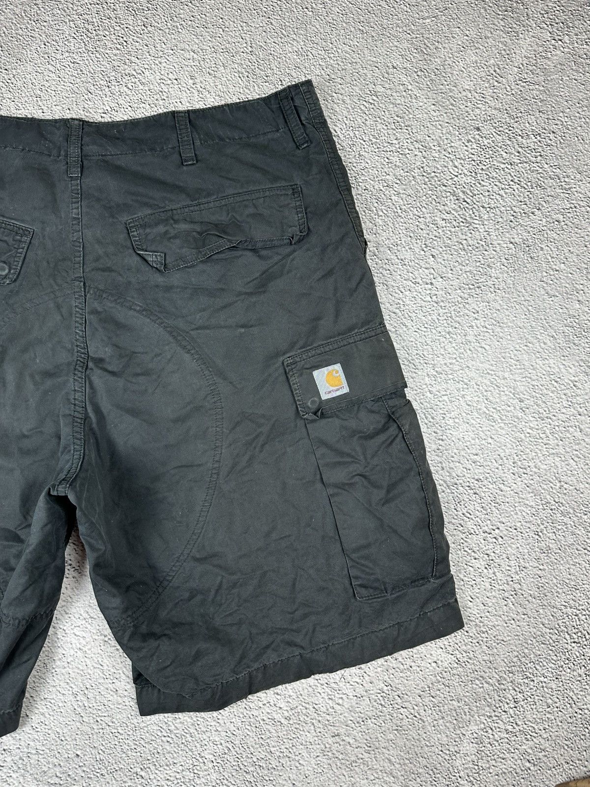 Vintage Carhartt Cargo Bermuda Faded Shorts Baggy Y2K