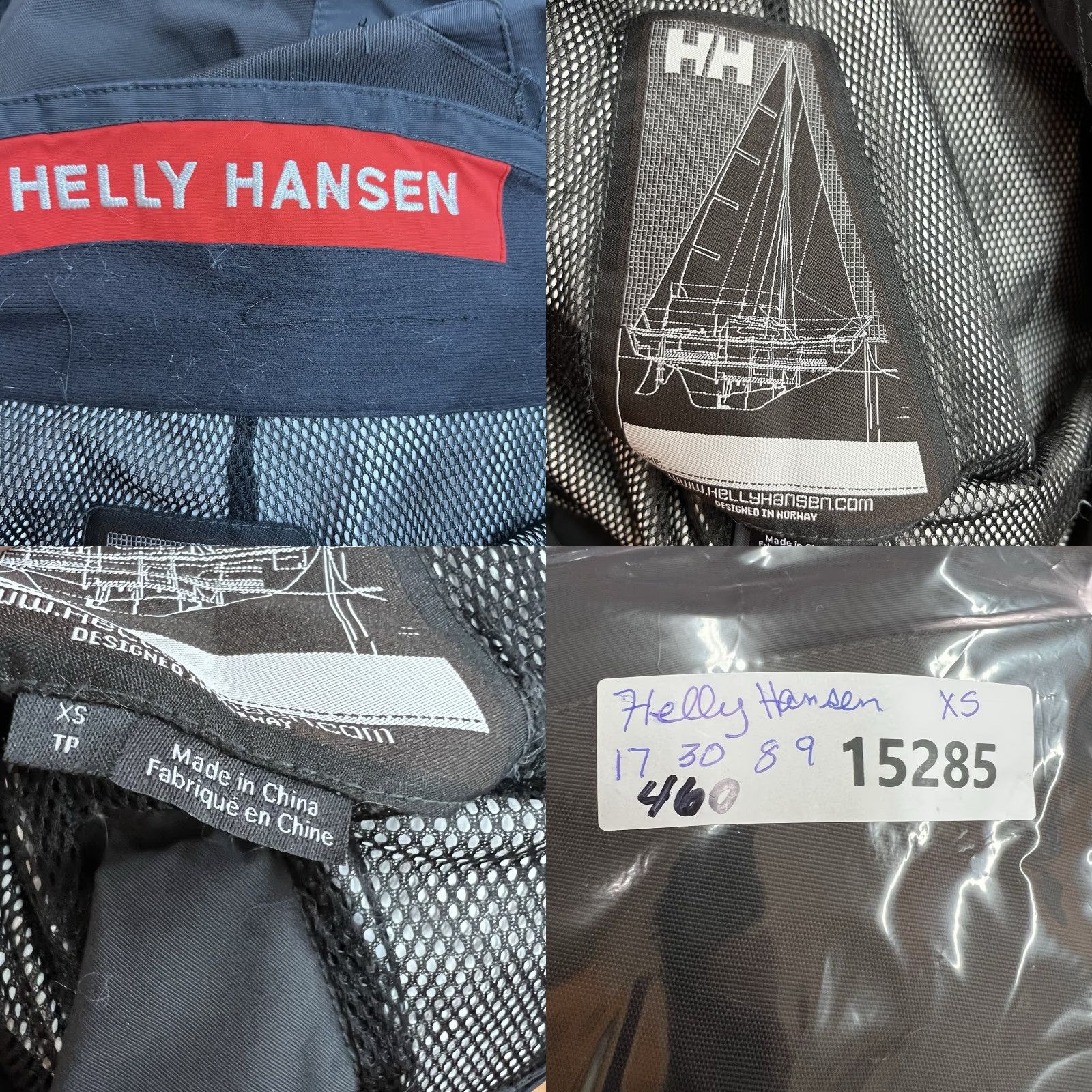 Helly Hansen VINTAGE Heely Hansen Sailing Yachting Pants Women's XS Cargo 34x30 Gray Logo Nautical Men’s? Size 26" / US 2 / IT 38 - 8 Thumbnail