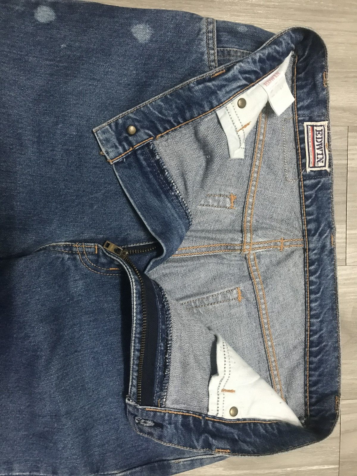 Edwin × Vintage Vintage Edwin Lot 1056 Jeans Size US 30 / EU 46 - 4 Thumbnail