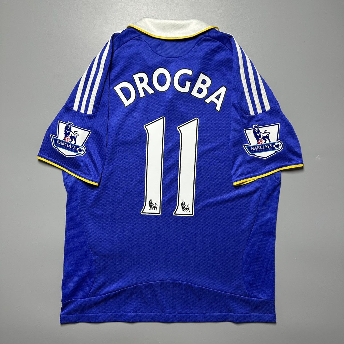 Adidas CHELSEA ADIDAS 2008/2009 FOOTBALL HOME JERSEY #11 DROGBA Size US M / EU 48-50 / 2 - 1 Thumbnail