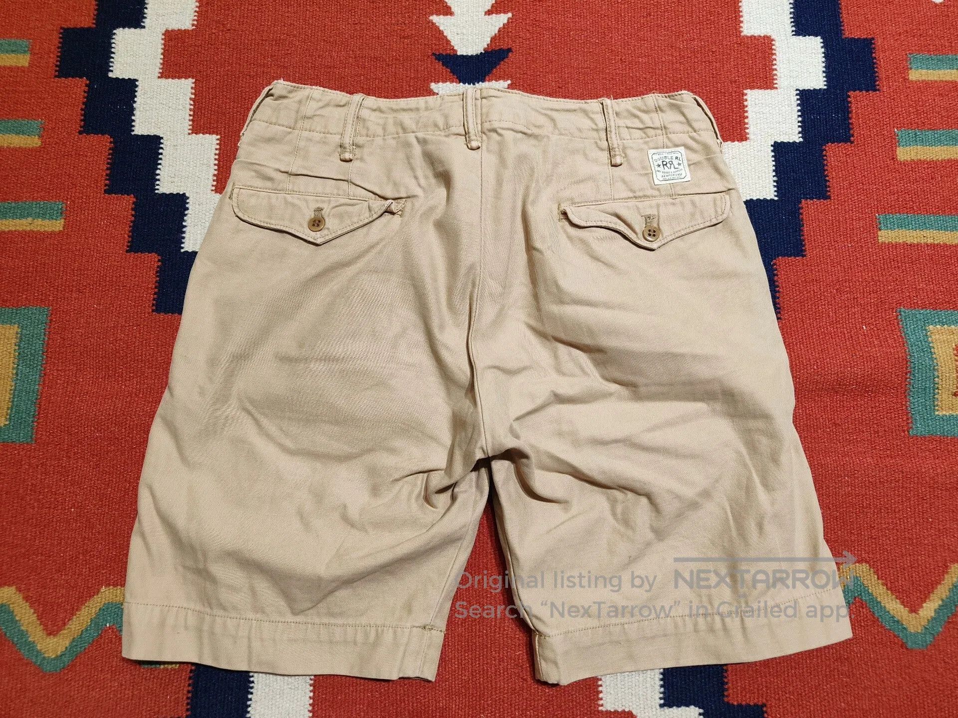 RRL Ralph Lauren DOUBLE RL RRL Chino Shorts for Men. Size US 30 / EU 46 - 4 Thumbnail