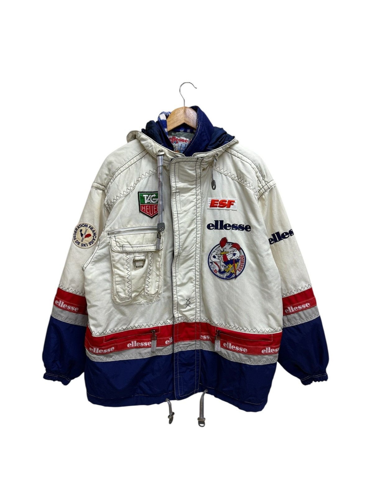 Ellesse × Goldwin VINTAGE 90s ELLESSE MADE BY GOLDWIN SKI JACKET Size US L / EU 52-54 / 3 - 2 Thumbnail