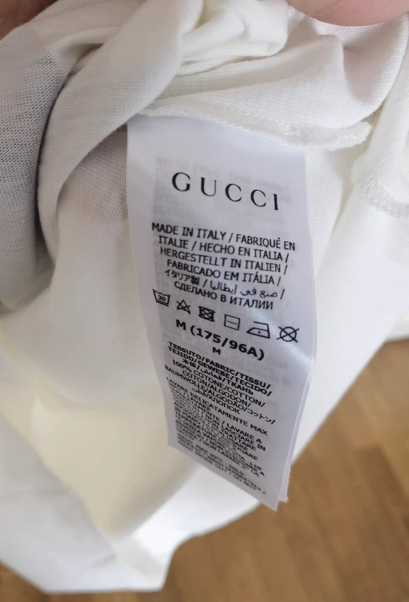 Gucci GUCCI x adidas Originals T-Shirt K17 Size US M / EU 48-50 / 2 - 3 Thumbnail