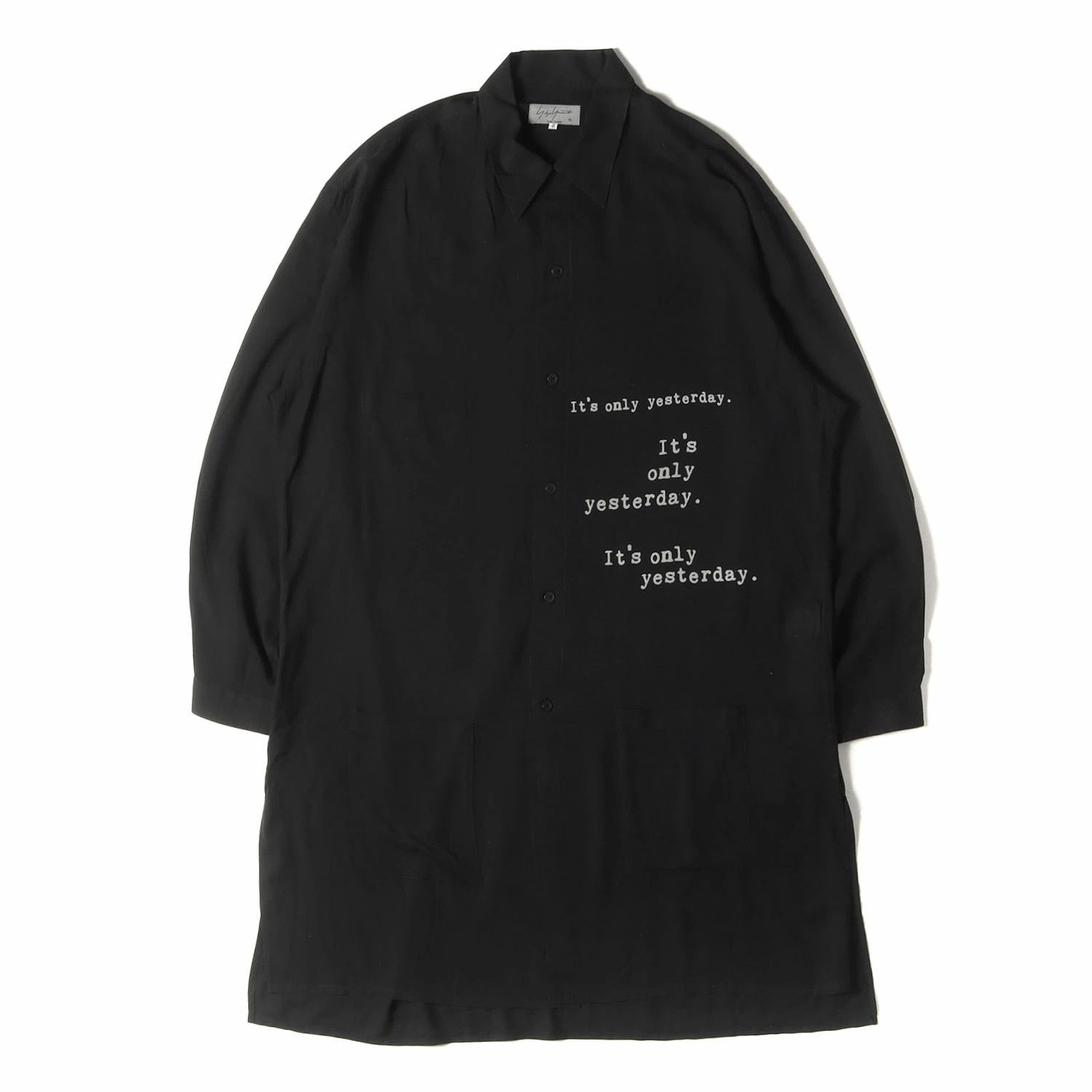 Yohji Yamamoto YOHJI YAMAMOTO POUR HOMME Haori Print Blouse Size US M / EU 48-50 / 2 - 2 Thumbnail