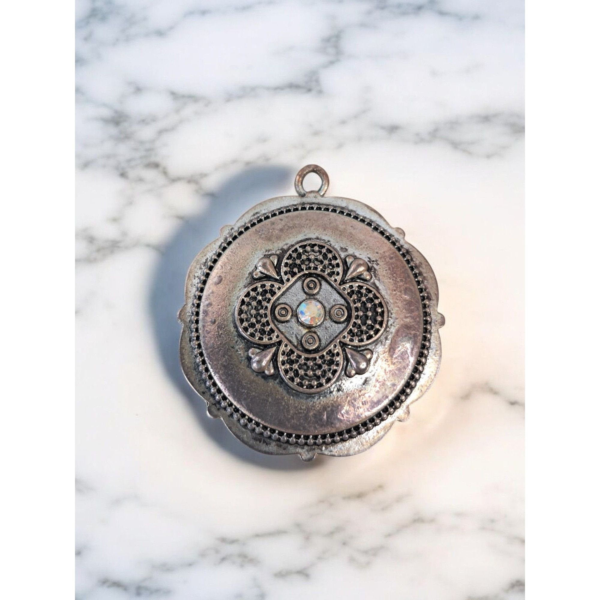 Other Silver Pendant with Black Oxidized Design Size ONE SIZE - 1 Thumbnail