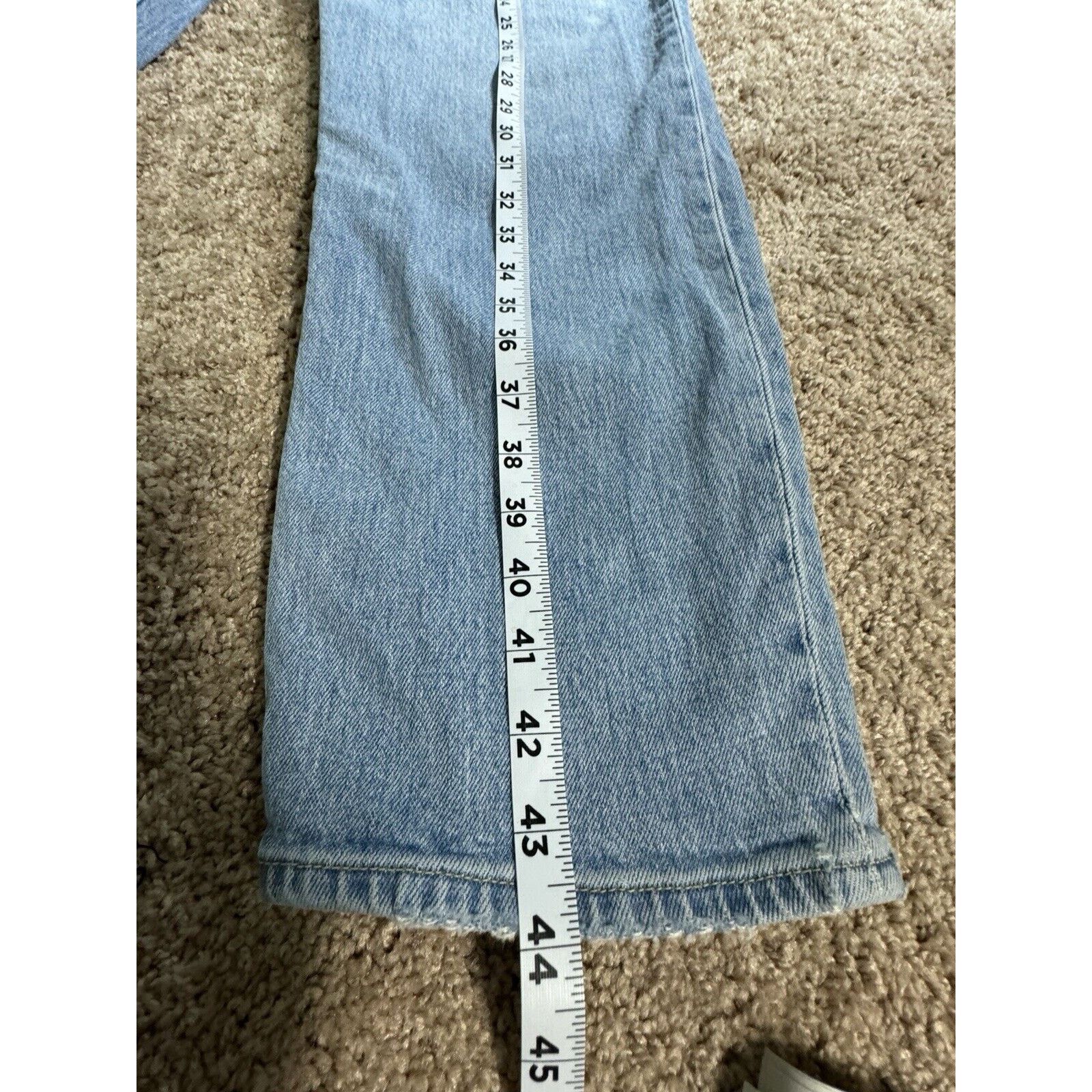 Abercrombie & Fitch Abercrombie and Fitch The Dad High Rise Curve Love Size 29" - 5 Thumbnail