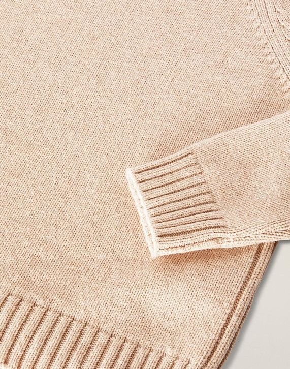 Loro Piana o1srvl11e0824 Parksville Crewneck Sweater in Beige Size M / US 6-8 / IT 42-44 - 5 Thumbnail
