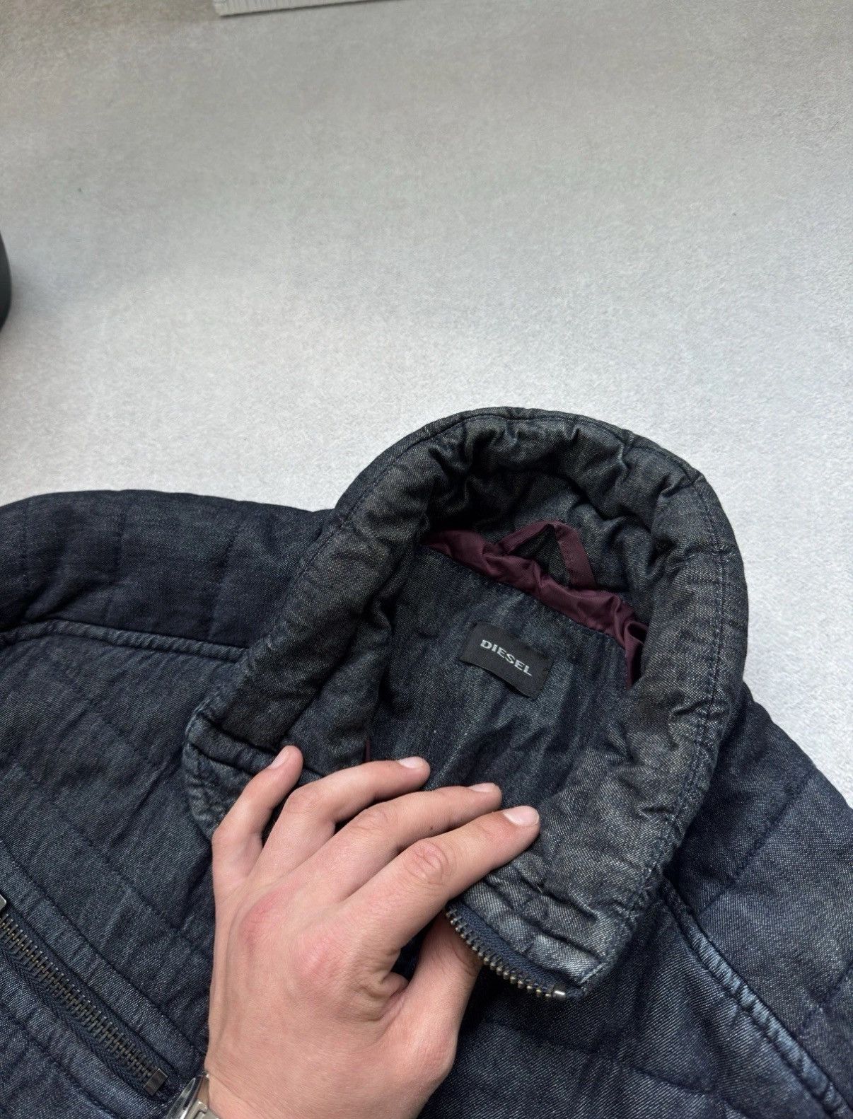 Diesel Vintage Diesel 3M Thinsulate insulation Denim Jacket Men Size US M / EU 48-50 / 2 - 5 Thumbnail
