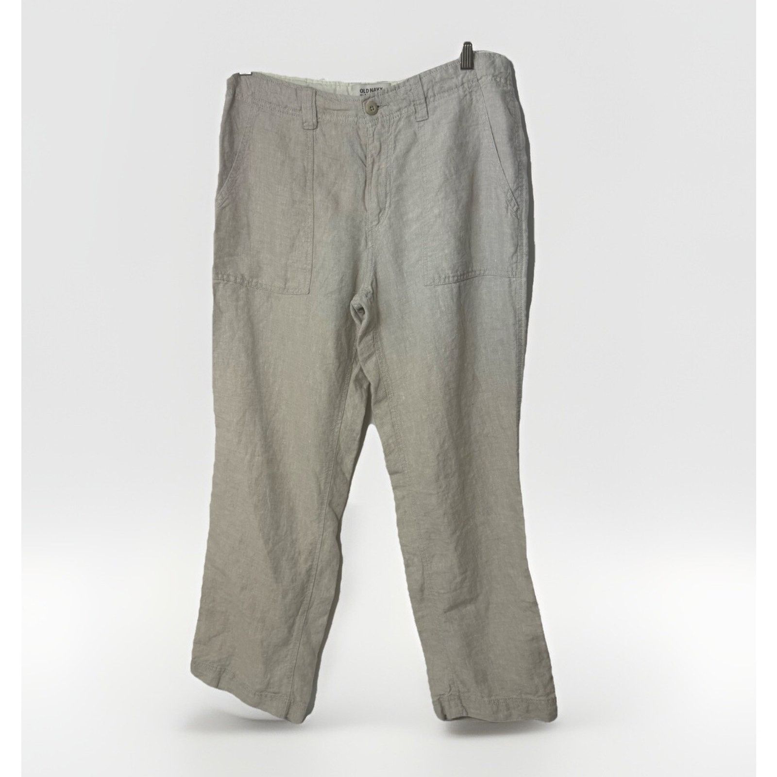 Old Navy Old Navy Linen Pants Wide Leg Lagen Beachy Coastal Resort Size 34" / US 12 / IT 48 - 1 Thumbnail