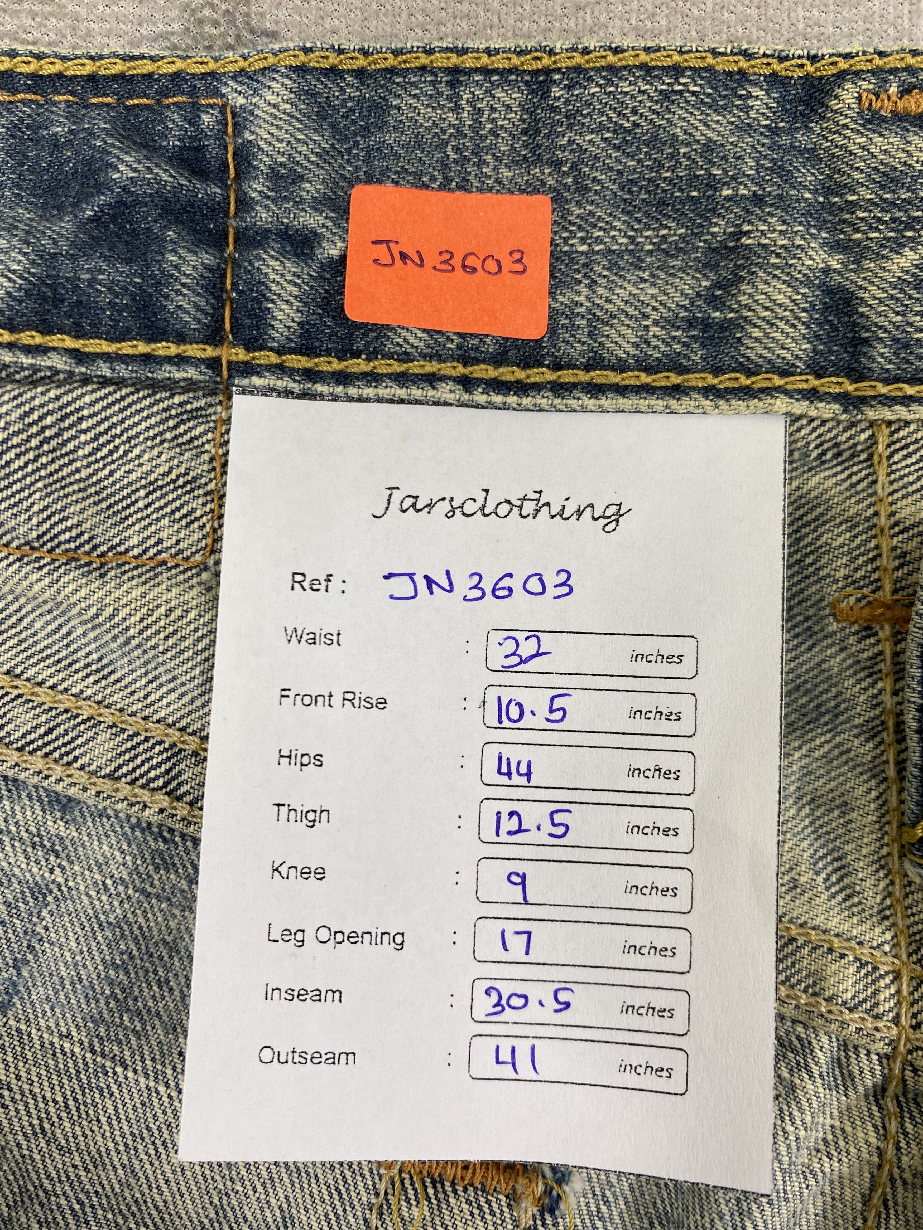 Levi's Distressed Blue Vintage Levi's 503 Jeans 32x30.5 - JN3603 Size US 32 / EU 48 - 8 Thumbnail