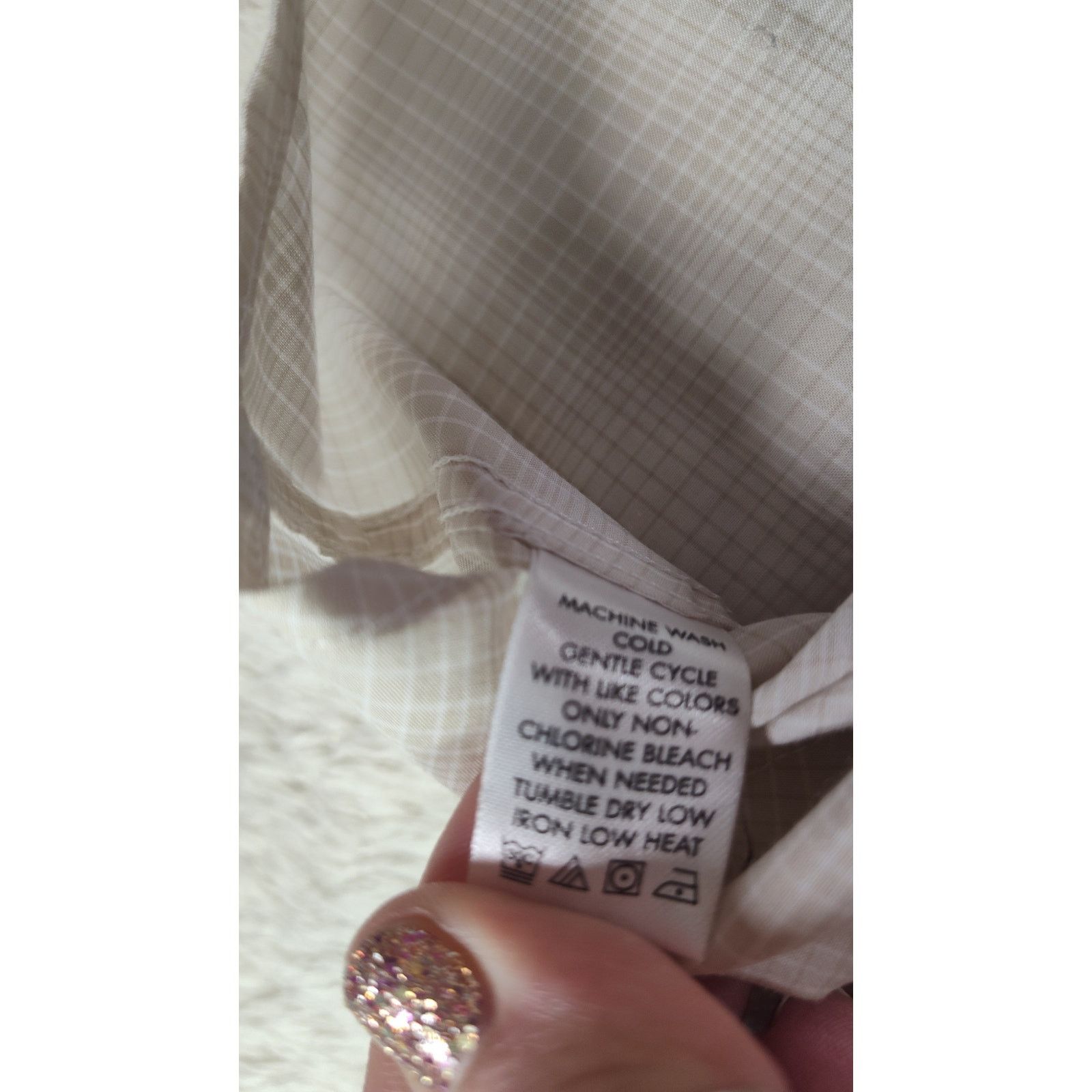 Calvin Klein Calvin Klein Slim Fit Button Up Shirt NWT Silver Birch XL Size US XL / EU 56 / 4 - 10 Thumbnail
