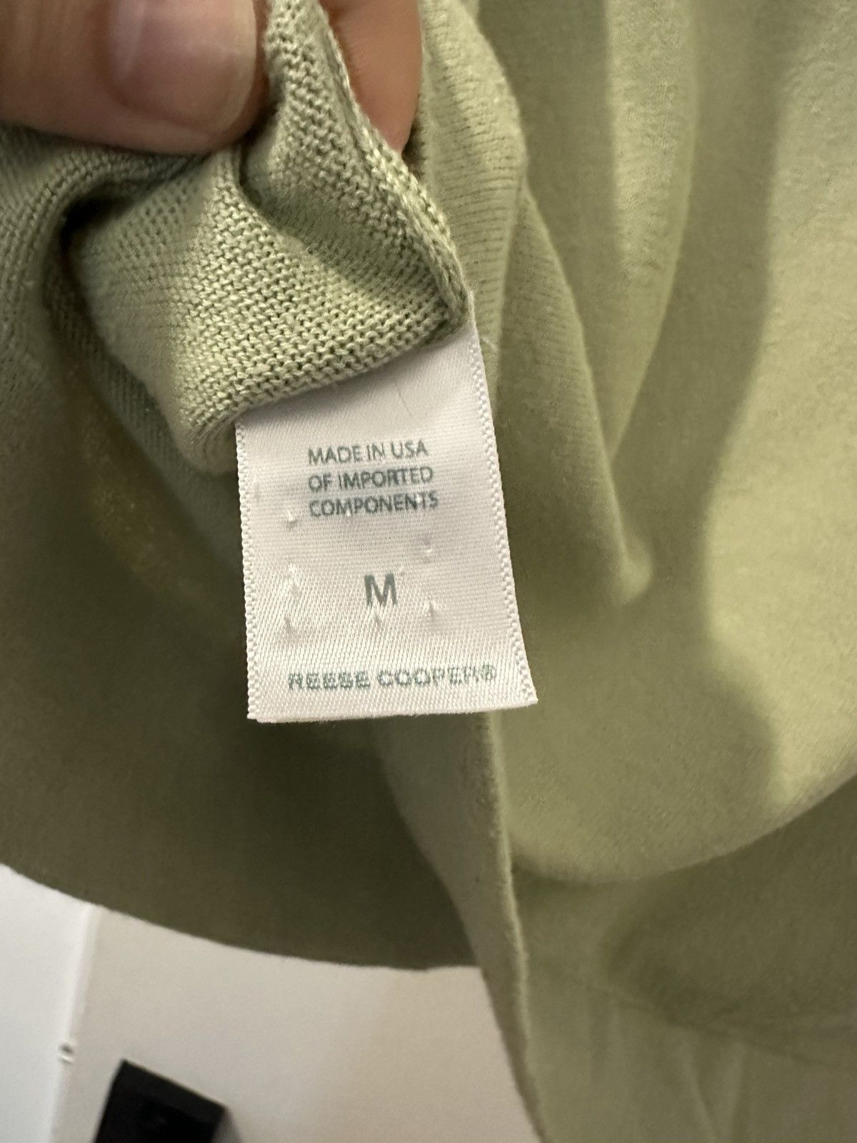 Reese Cooper Reese cooper cropped green polo shirt Size M Size US M / EU 48-50 / 2 - 3 Thumbnail