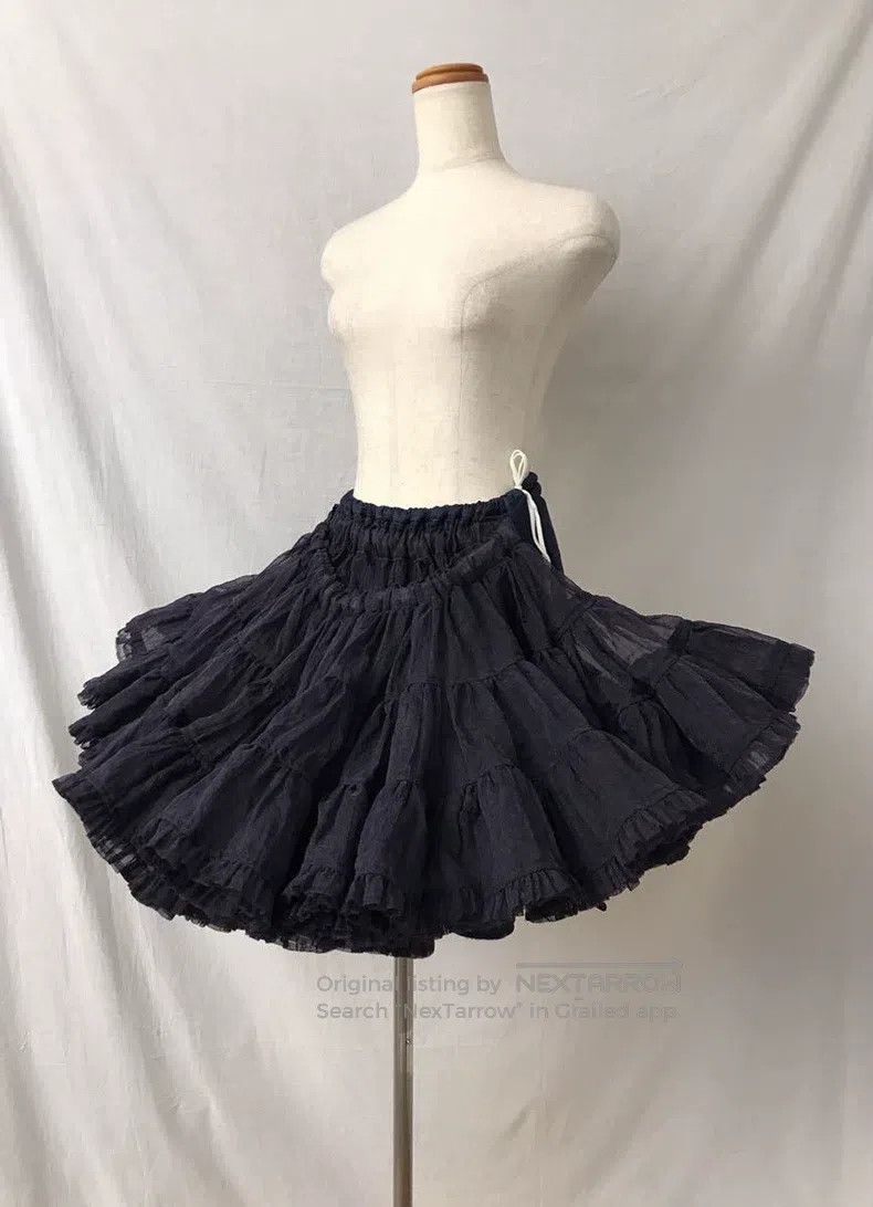 Comme des Garcons Comme des Garcons size S Black Skirt Size 22" - 9 Thumbnail