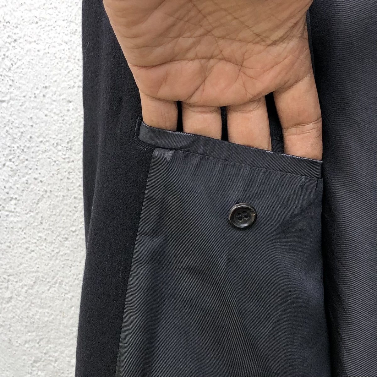 Comme des Garcons VTG 1988 COMME des GARÇONS Homme Long Peacoat Jacket Size US M / EU 48-50 / 2 - 14 Thumbnail