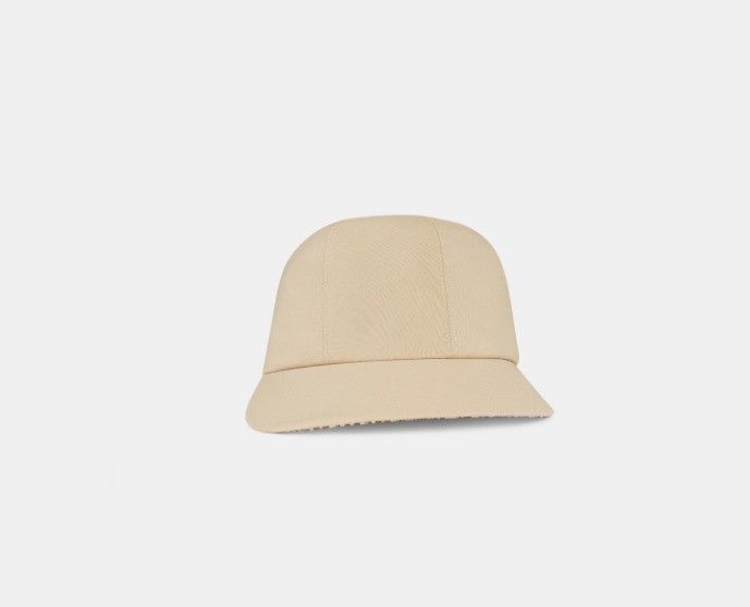 Dior o1w1db10425 35DGO9 Size: OS / Asymmetric Cap / Hat in Beige Size ONE SIZE - 1 Thumbnail