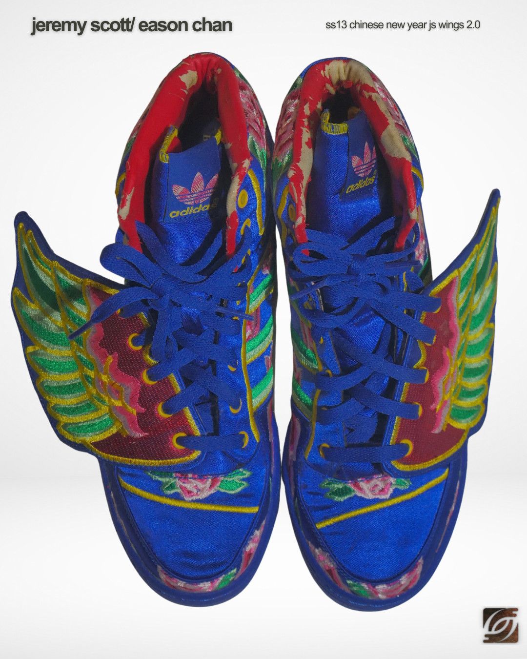 Adidas × Jeremy Scott Eason Chan SS13 Chinese New Year Wings 2.0 Sneakers Size US 9.5 / EU 42-43 - 1 Thumbnail