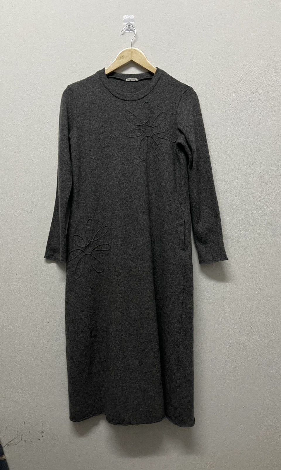 Japanese Brand × Yohji Yamamoto 90s Y’S FOR LIVING BY YOHJI YAMAMOTO KNIT DRESS RARE DESIGN Size M / US 6-8 / IT 42-44 - 1 Thumbnail