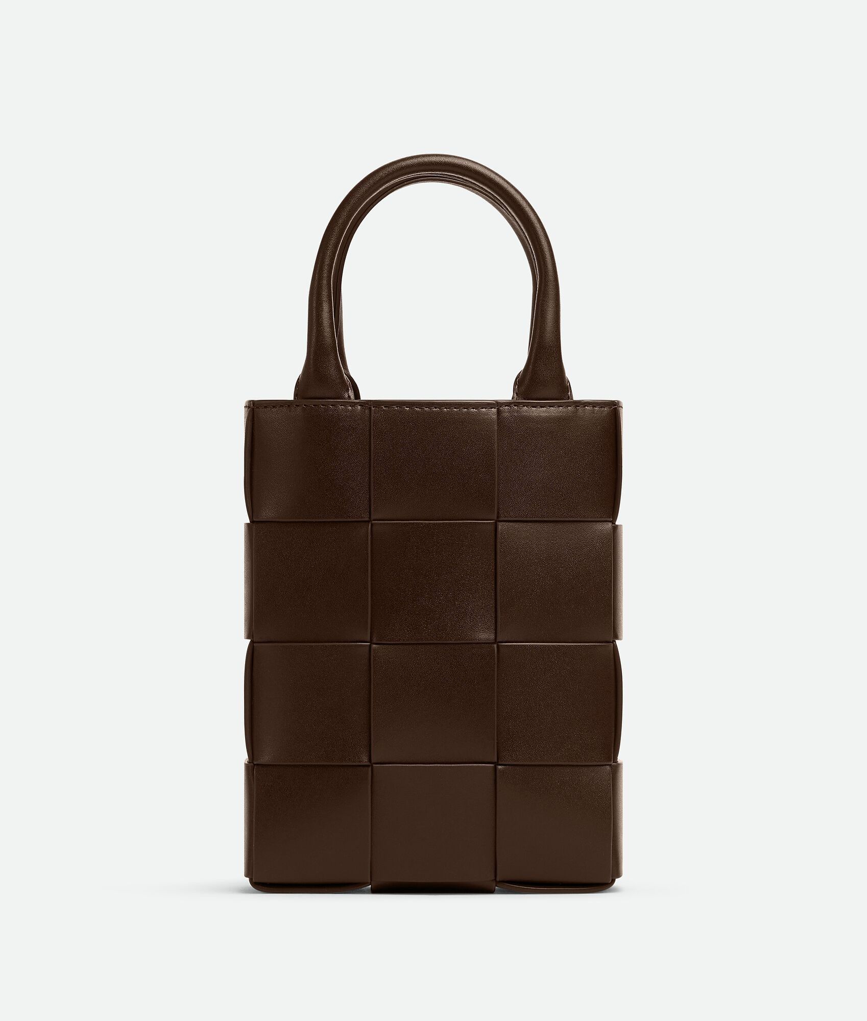 Bottega Veneta o1n1vont0225 Size: OS / Mini Cassette Tote Bag in Brown Size ONE SIZE - 1 Thumbnail