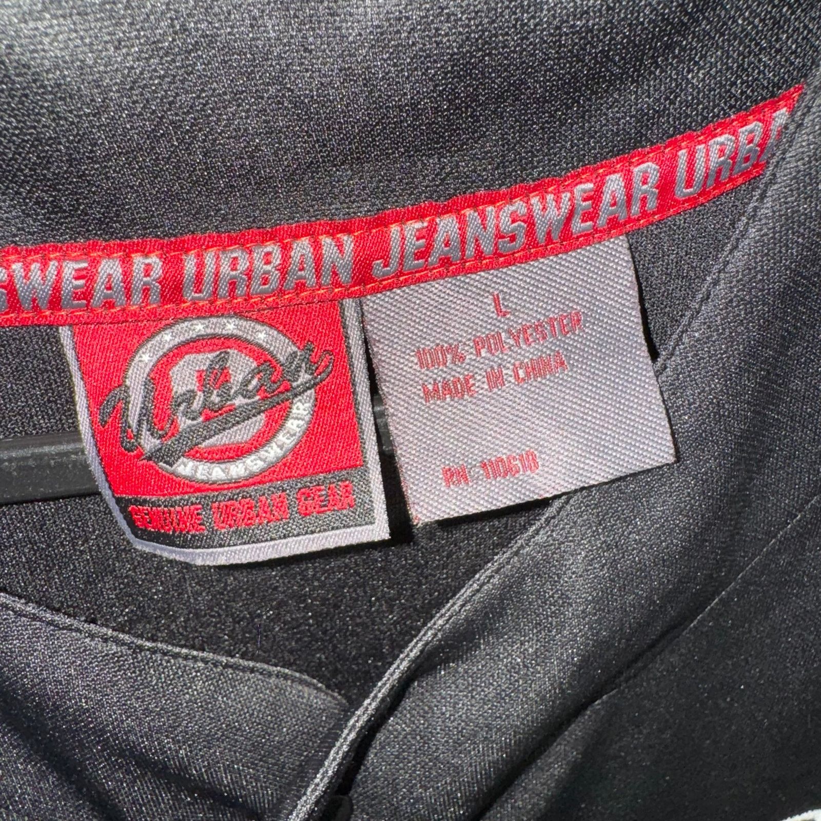 Vintage Vintage Y2K urban jeanswear 2000s hip hop baseball jersey Size US L / EU 52-54 / 3 - 3 Thumbnail