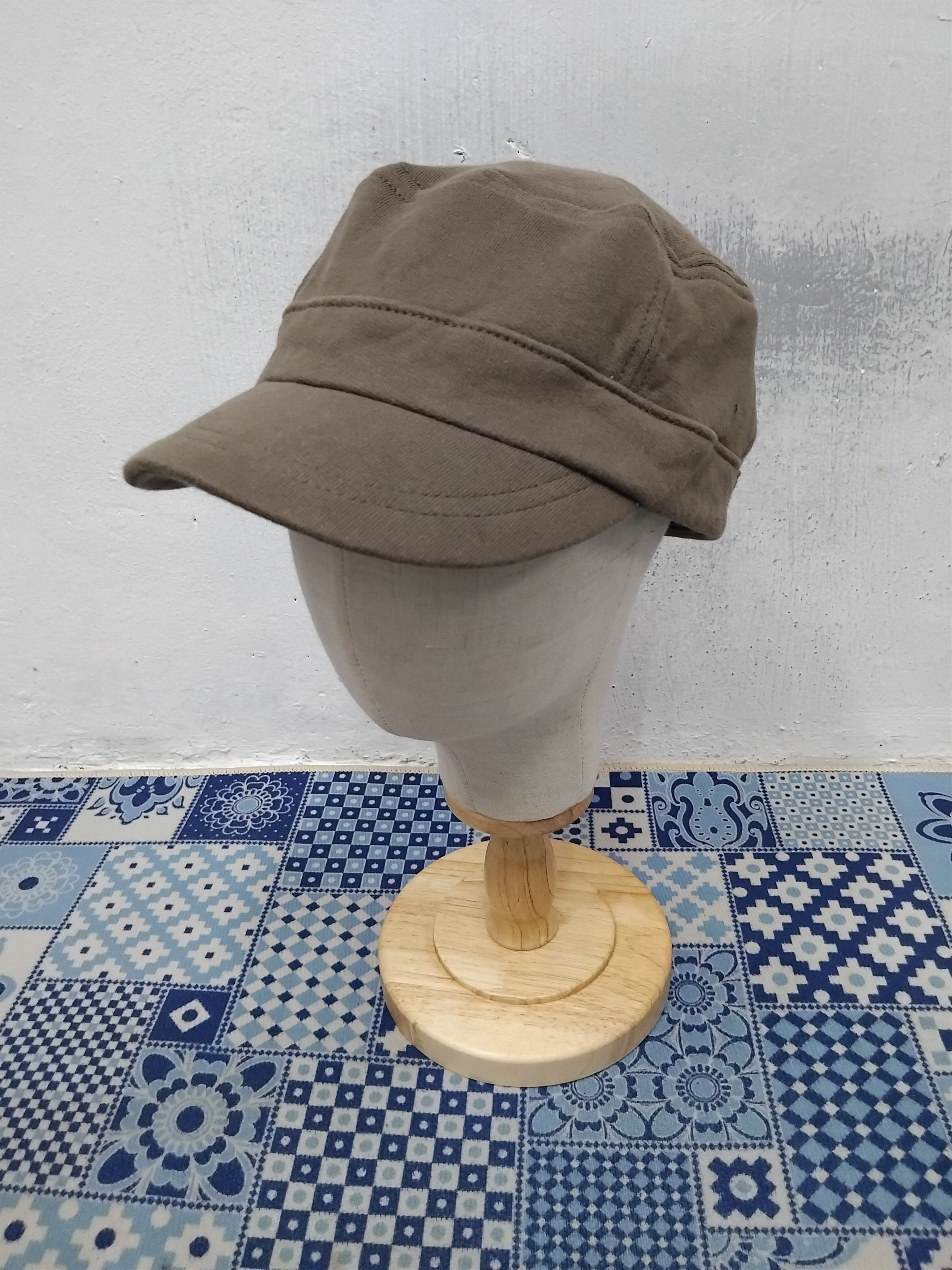 Japanese Brand Unnamed brown colour Japanese style harajuku cap Size ONE SIZE - 1 Thumbnail