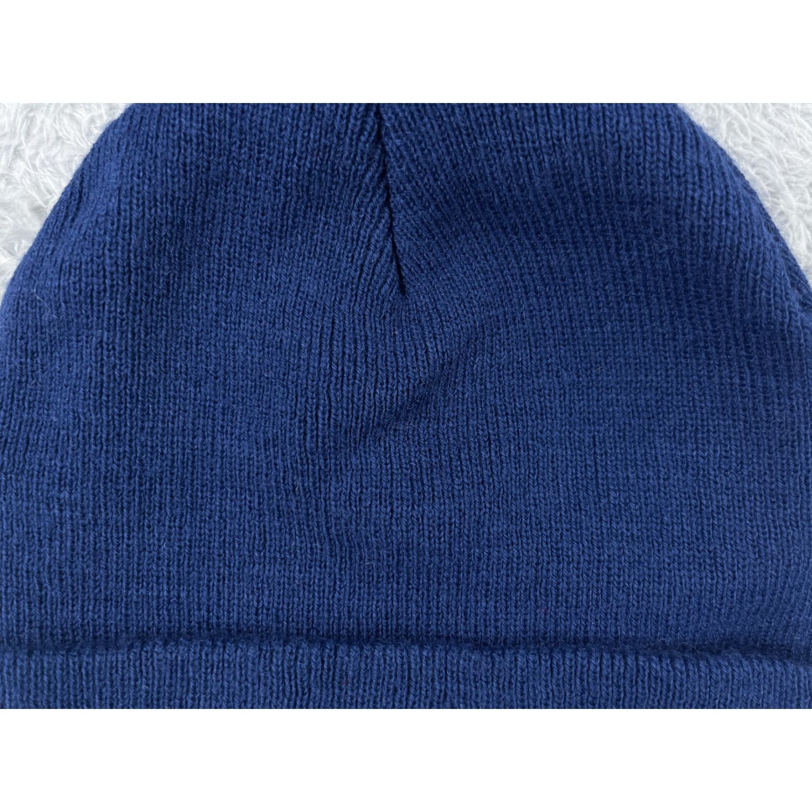 Vintage Apex Leadership Co. Beanie Knit Adult One Size Blue Blackout - Beanie Cap Winter Outdoor Ski Hiking Hat Mens Womens Unisex 90s Fundraiser Theme Size ONE SIZE - 3 Thumbnail