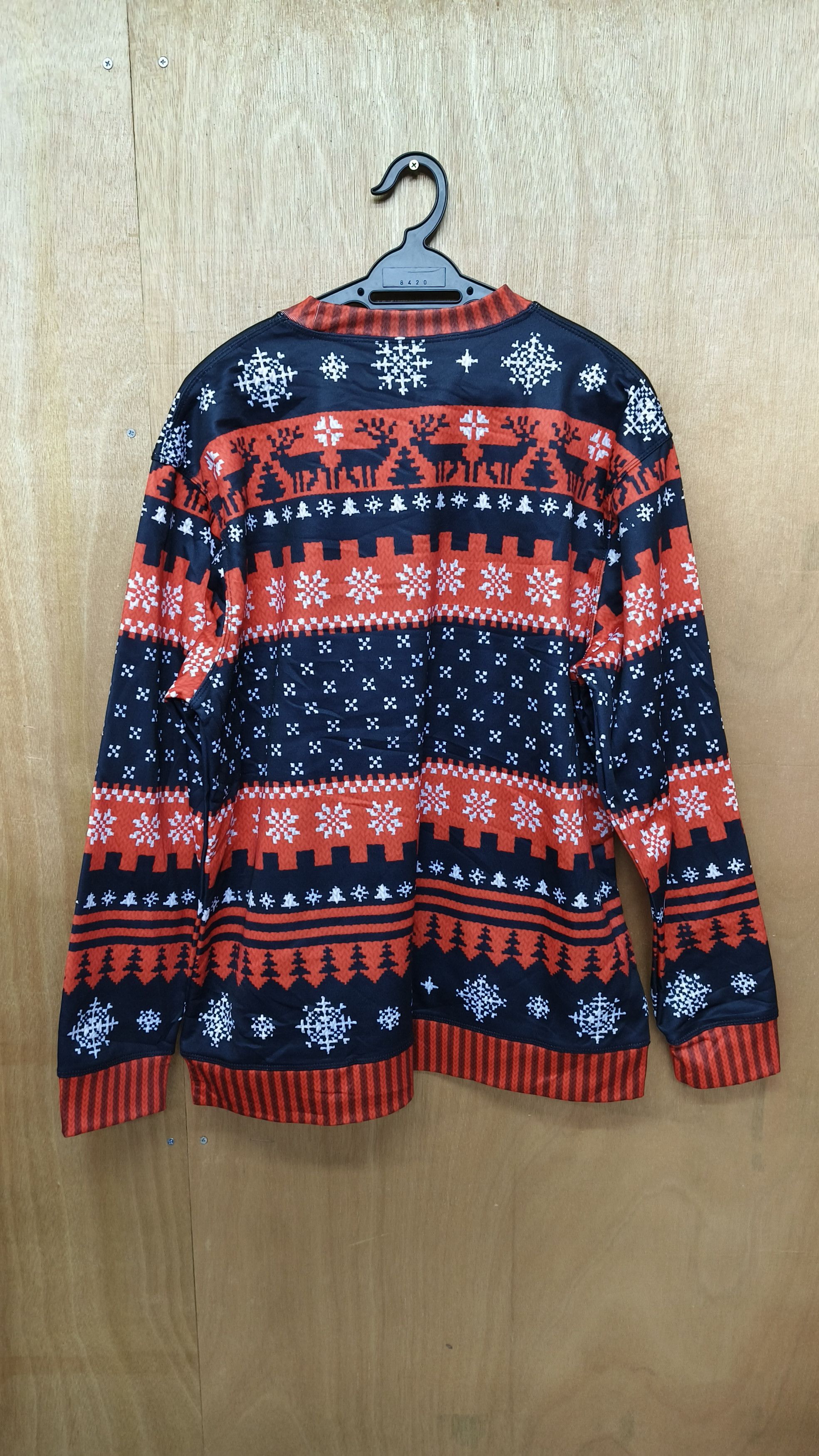 Other Laughing Leo Woolen Ugly Sweatshirt Christmas Ugly Sweater Size US L / EU 52-54 / 3 - 6 Thumbnail