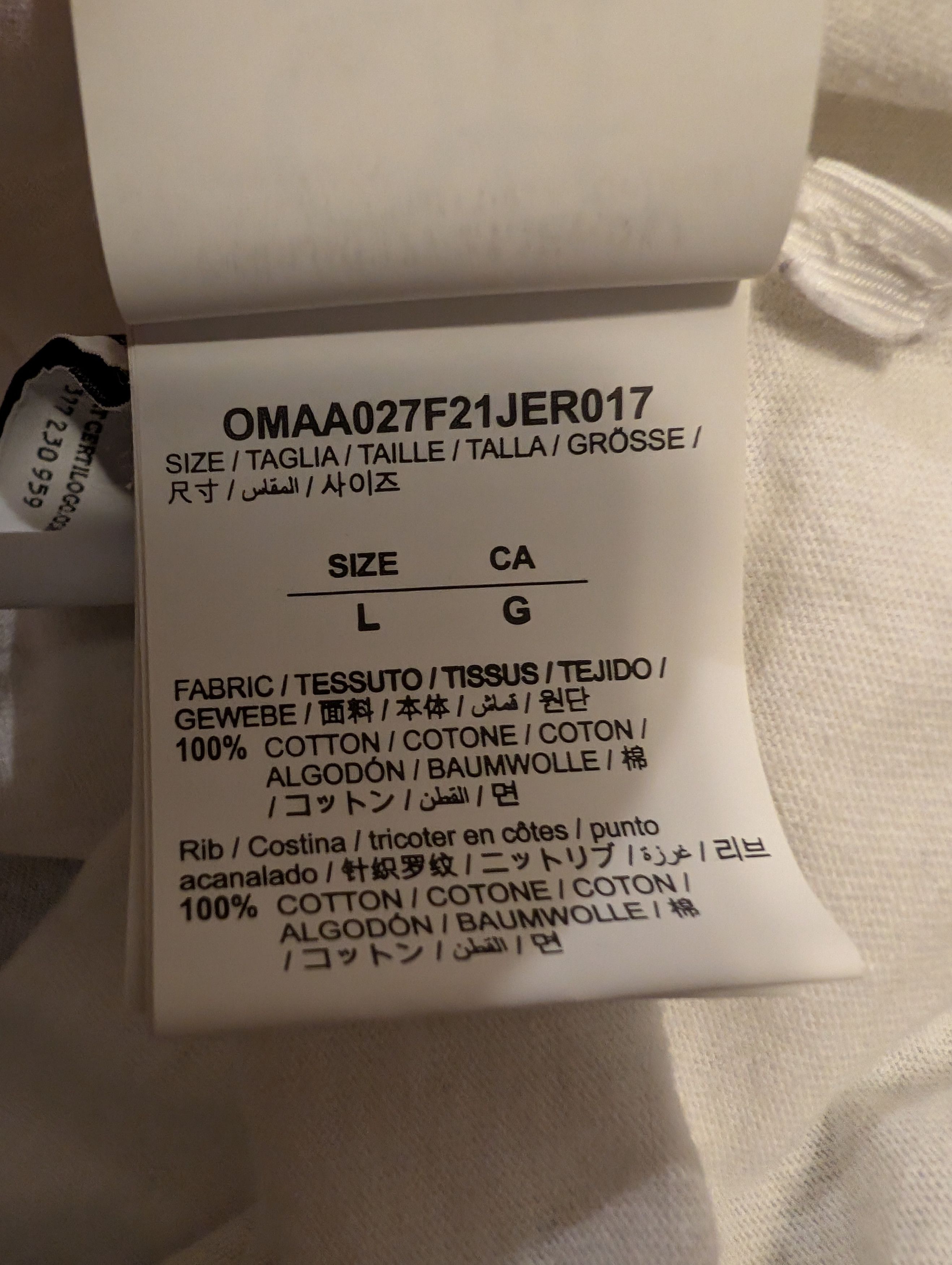 Off-White Off white acrylic arrows swimming man shirt Size US L / EU 52-54 / 3 - 7 Thumbnail