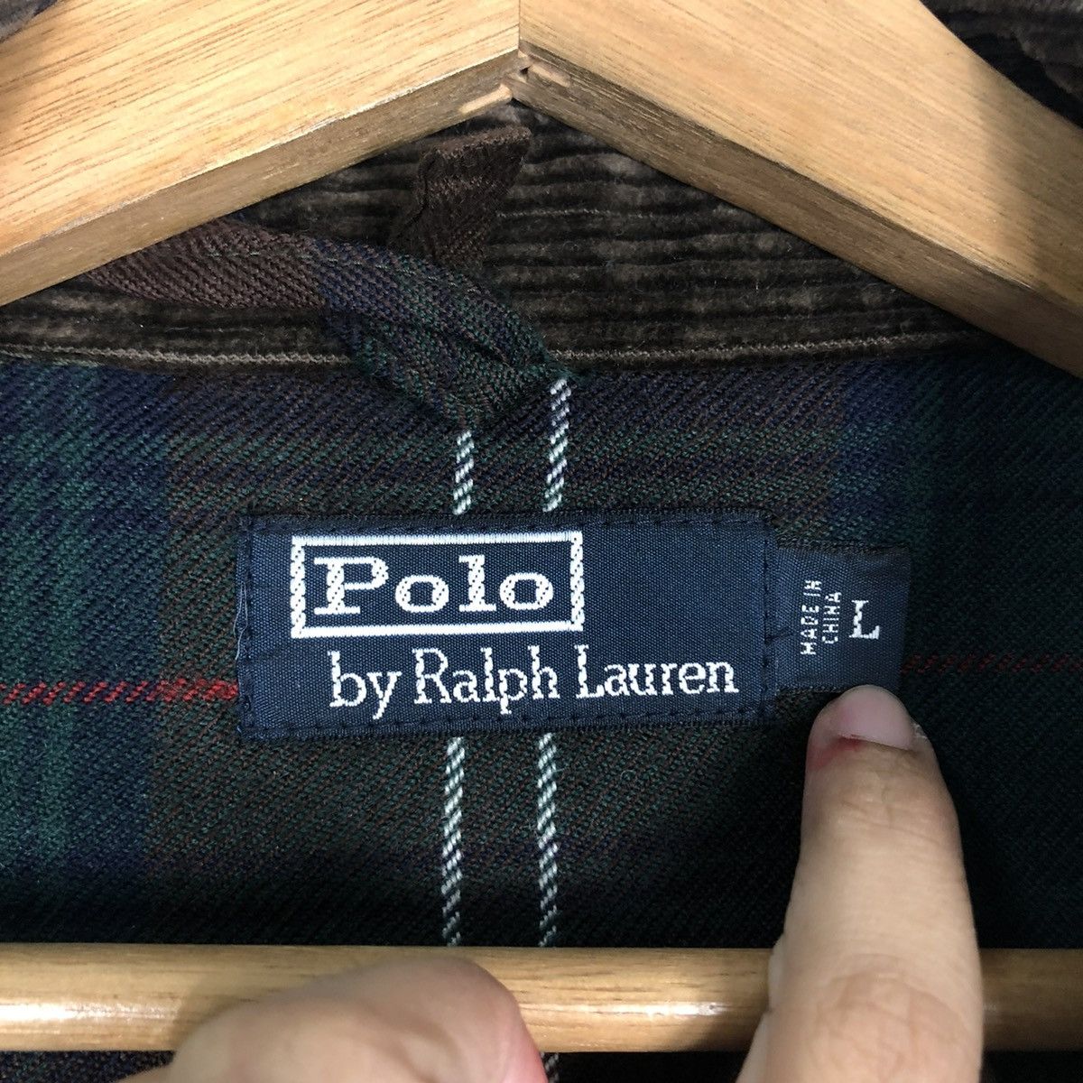 Polo Ralph Lauren VINTAGE HUNTING WAX JACKET BLANKET LINING POLO RALPH LAUREN Size US L / EU 52-54 / 3 - 19 Thumbnail