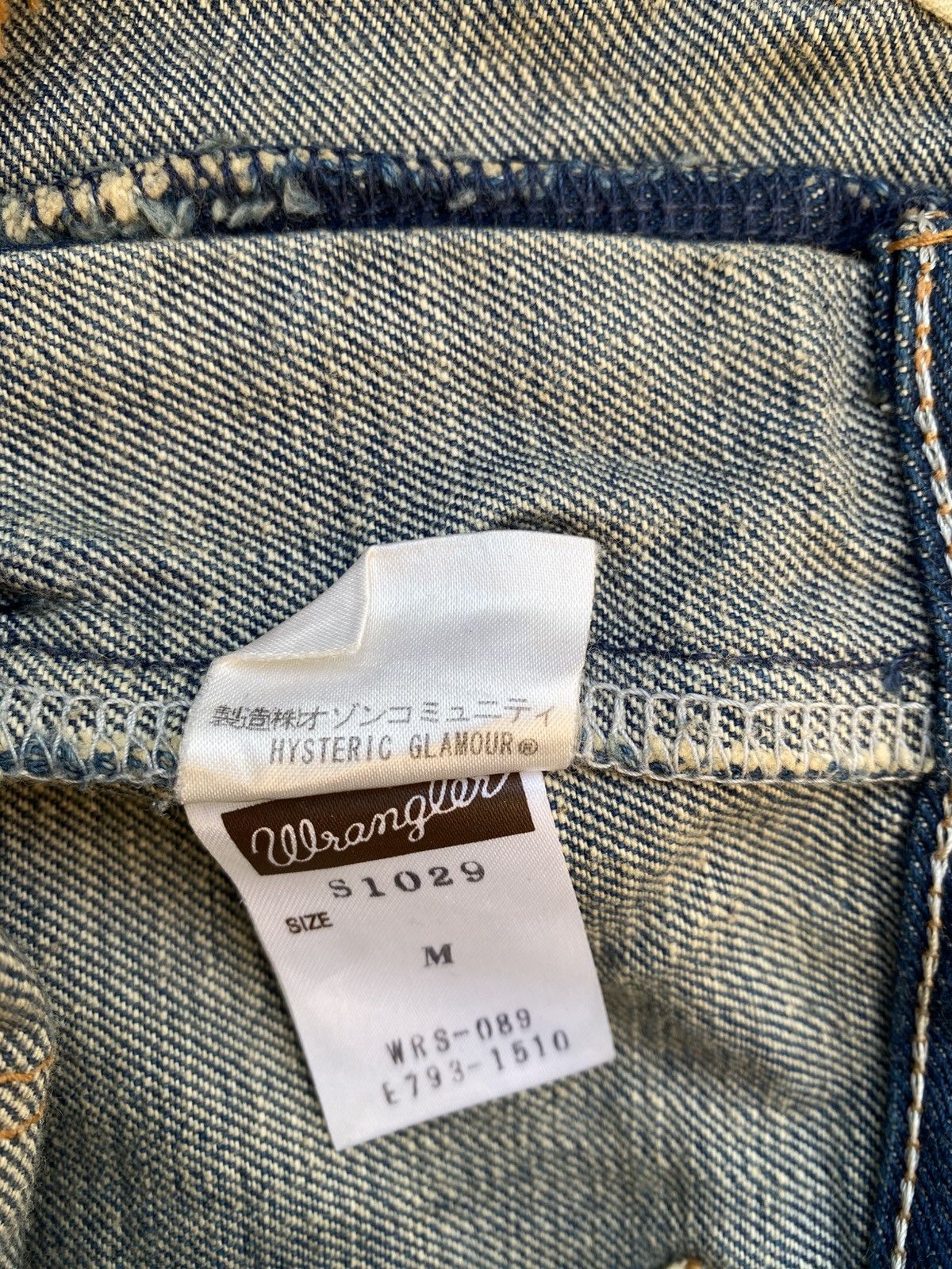 Hysteric Glamour Hysteric Glamour Wrangler Size 31" - 7 Thumbnail