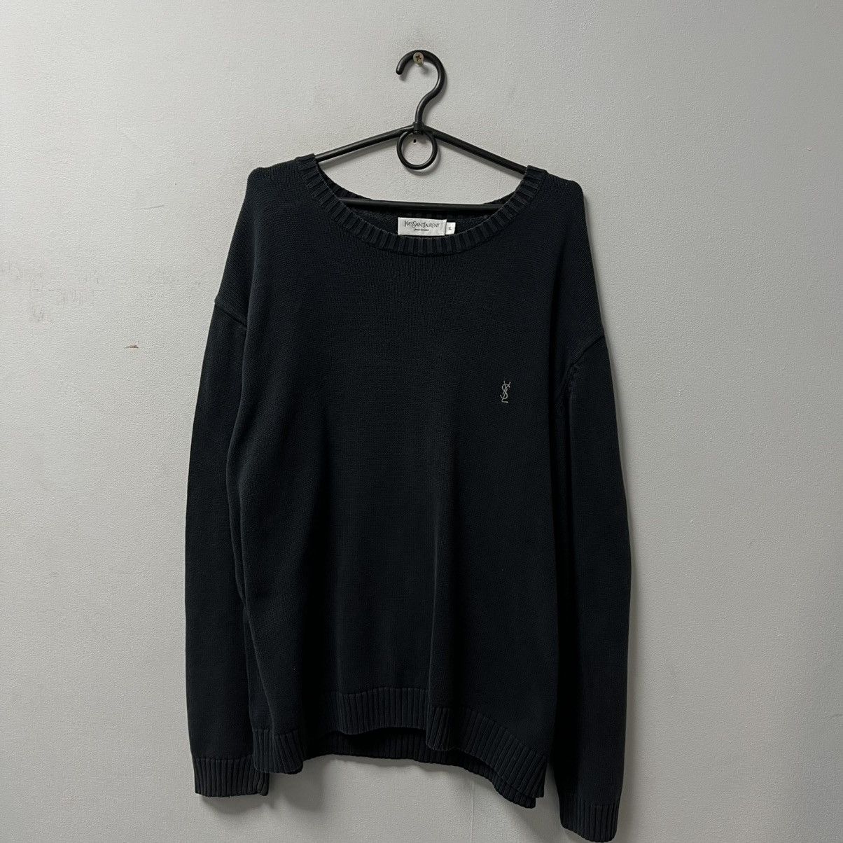 Yves Saint Laurent Vintage 90s YSL Yves Saint Lauren Knit Sweater Streetwear Size US XL / EU 56 / 4 - 1 Thumbnail