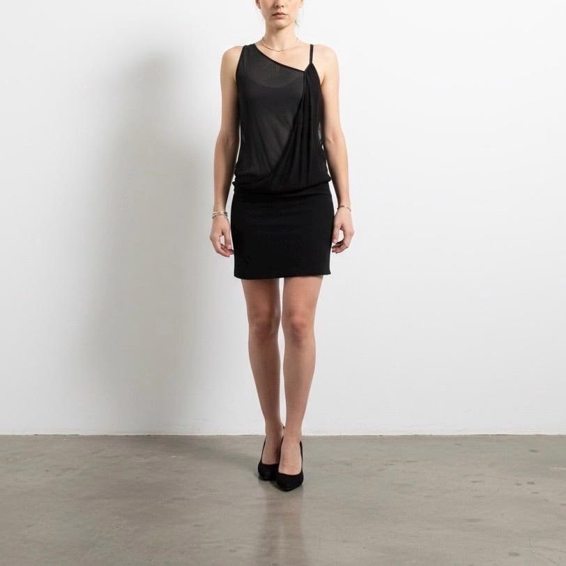 Other The Cop Copine Draped Mesh Dress Size ONE SIZE - 4 Thumbnail