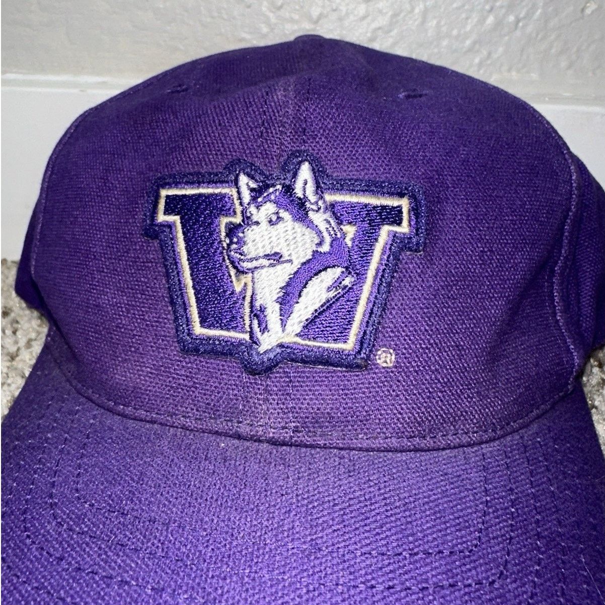 NCAA × Nike VTG Washington University Huskies Nike Team Purple Hat Size ONE SIZE - 2 Thumbnail