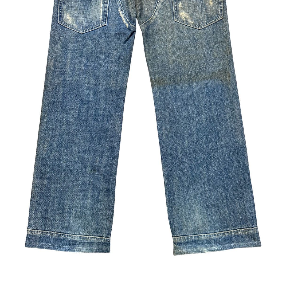 Nicole Club Monsieur Nicole Reconstructed Denim Jeans 20471120 Size US 31 - 11 Thumbnail