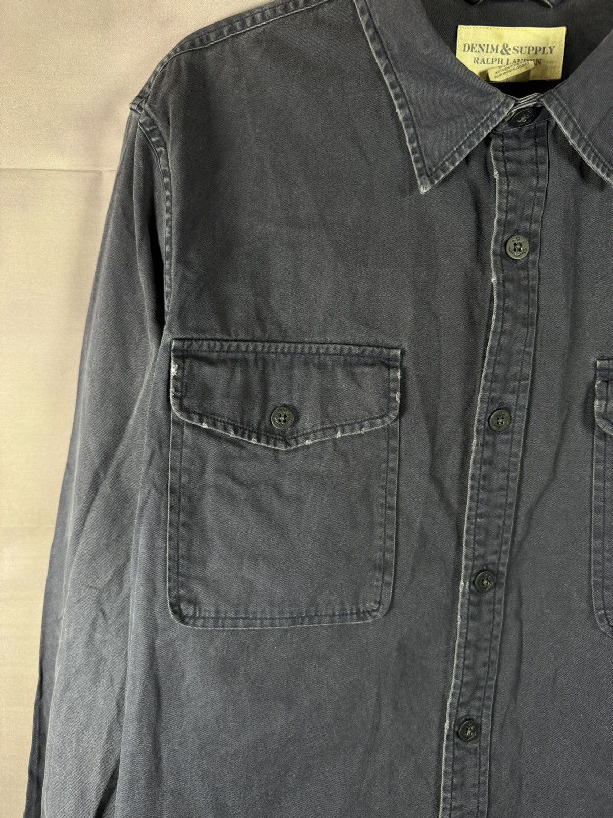 Denim & Supply Ralph Lauren × Ralph Lauren Ralph Lauren Denim & Supply Men’s Overshirt Twill Utility XL Size US XL / EU 56 / 4 - 6 Thumbnail
