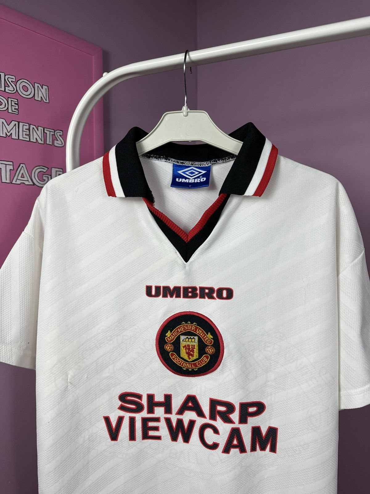 Umbro Manchester United FC Umbro Vintage 1996/1997 Sharp Jersey Size US S / EU 44-46 / 1 - 3 Thumbnail