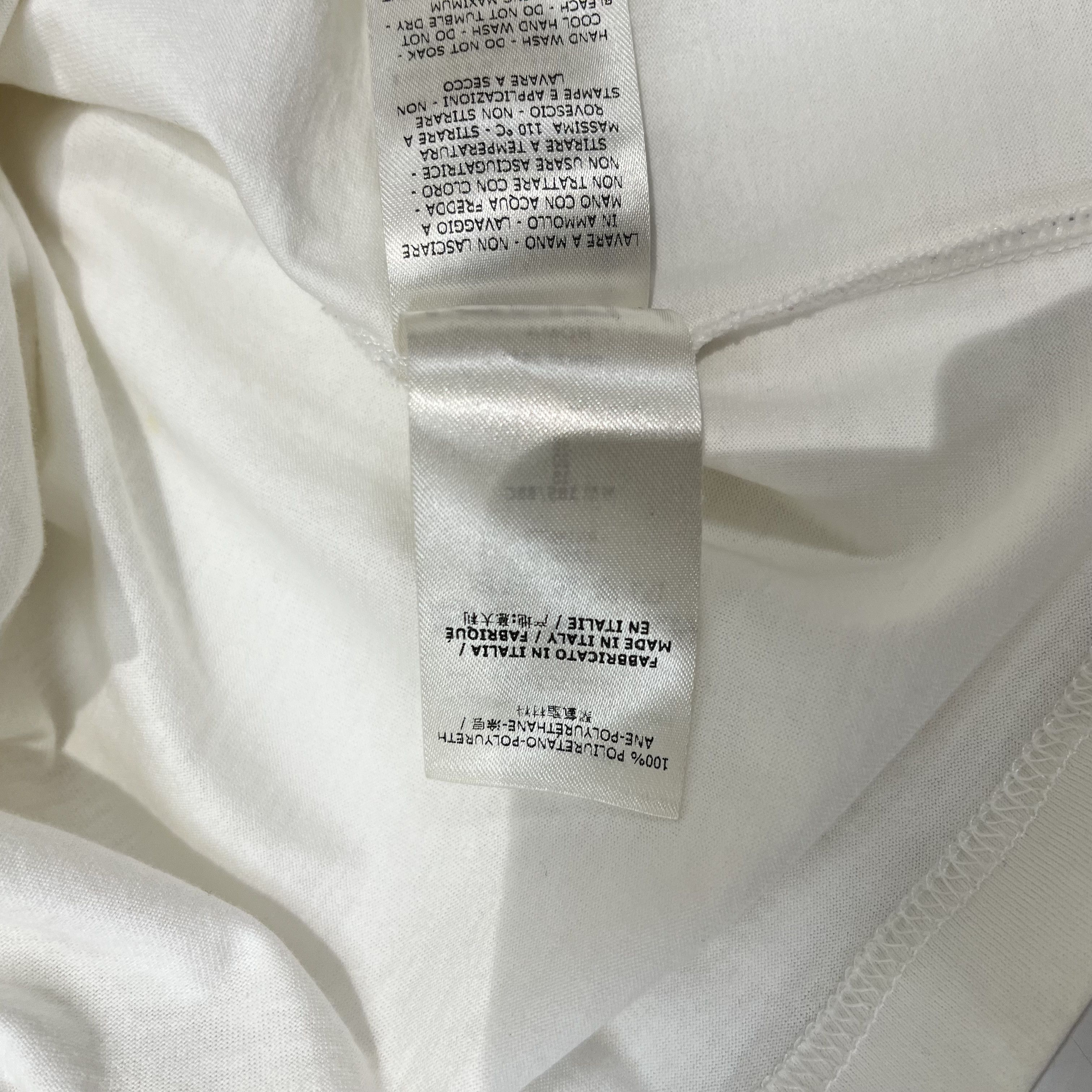 Fendi Fendi Tee White Size US L / EU 52-54 / 3 - 6 Thumbnail