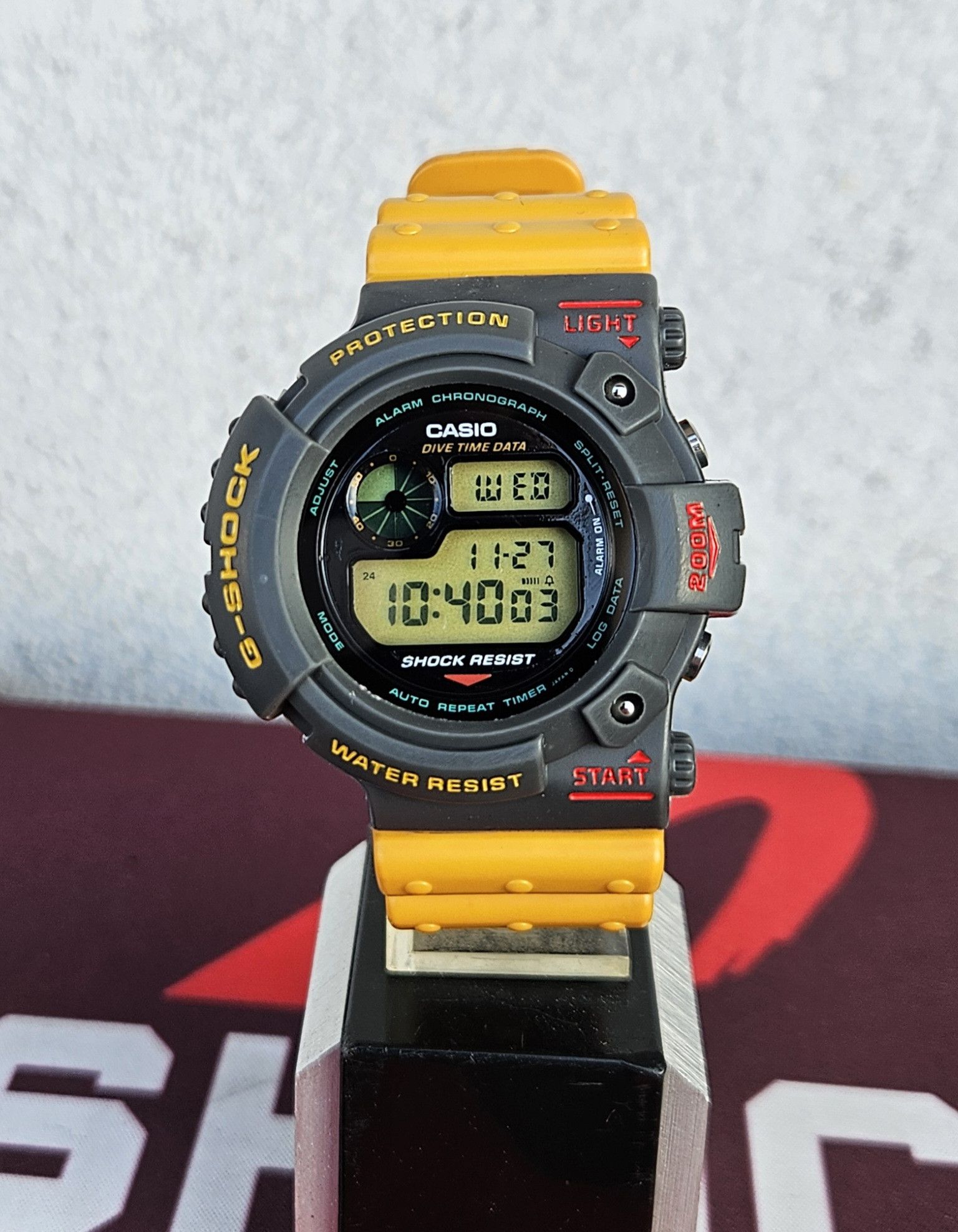 Casio × G Shock × Vintage DW-6300 FIRST FROGMAN VINATGE CASIO 