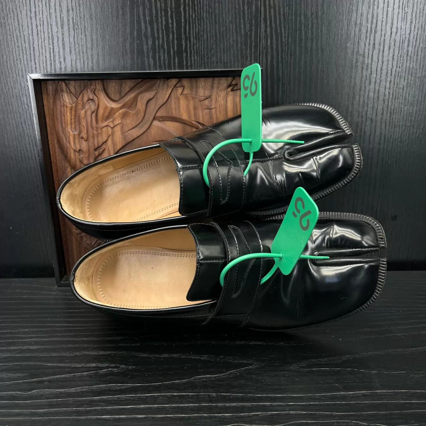 Maison Margiela Margiela Replica Leather Tabi 37 Near New Resoled Box Size US 6.5 / IT 36.5 - 4 Thumbnail
