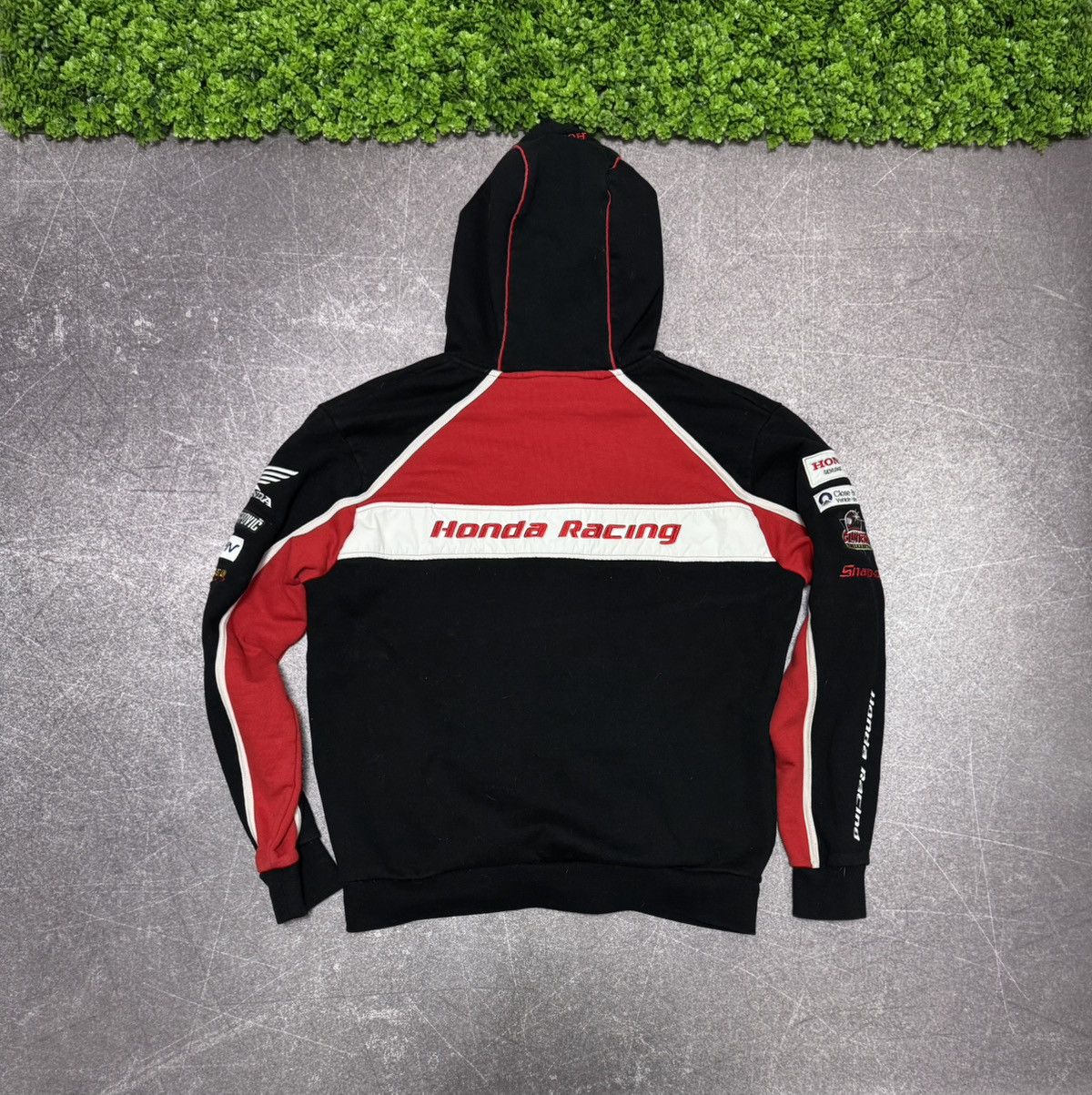 Honda Honda Racing Full Zip Vintage Hoodie Size US S / EU 44-46 / 1 - 2 Thumbnail