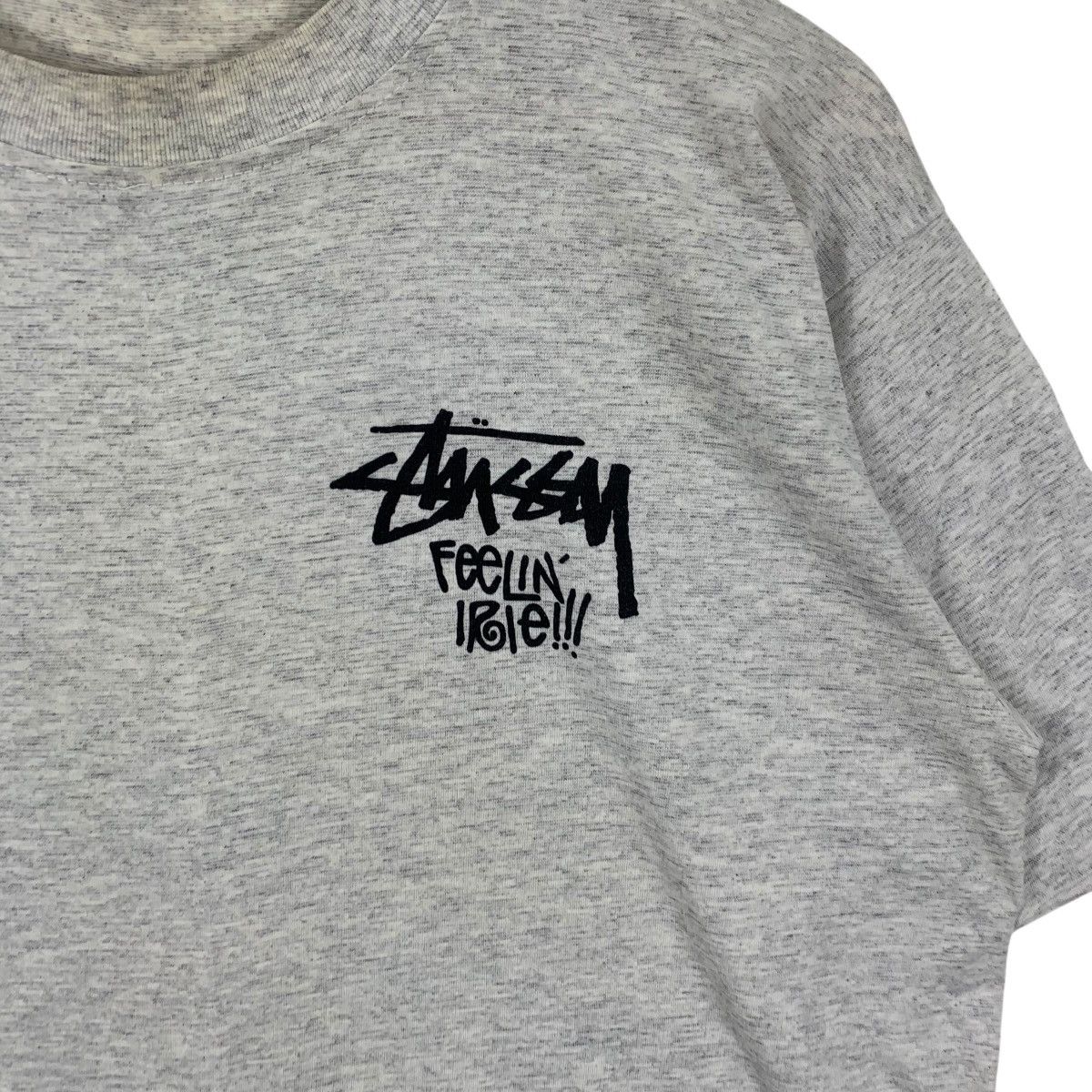 Stussy Vintage 80s STUSSY IRIE RASTA Bob Marley Skateboard Tee Size US XL / EU 56 / 4 - 6 Thumbnail