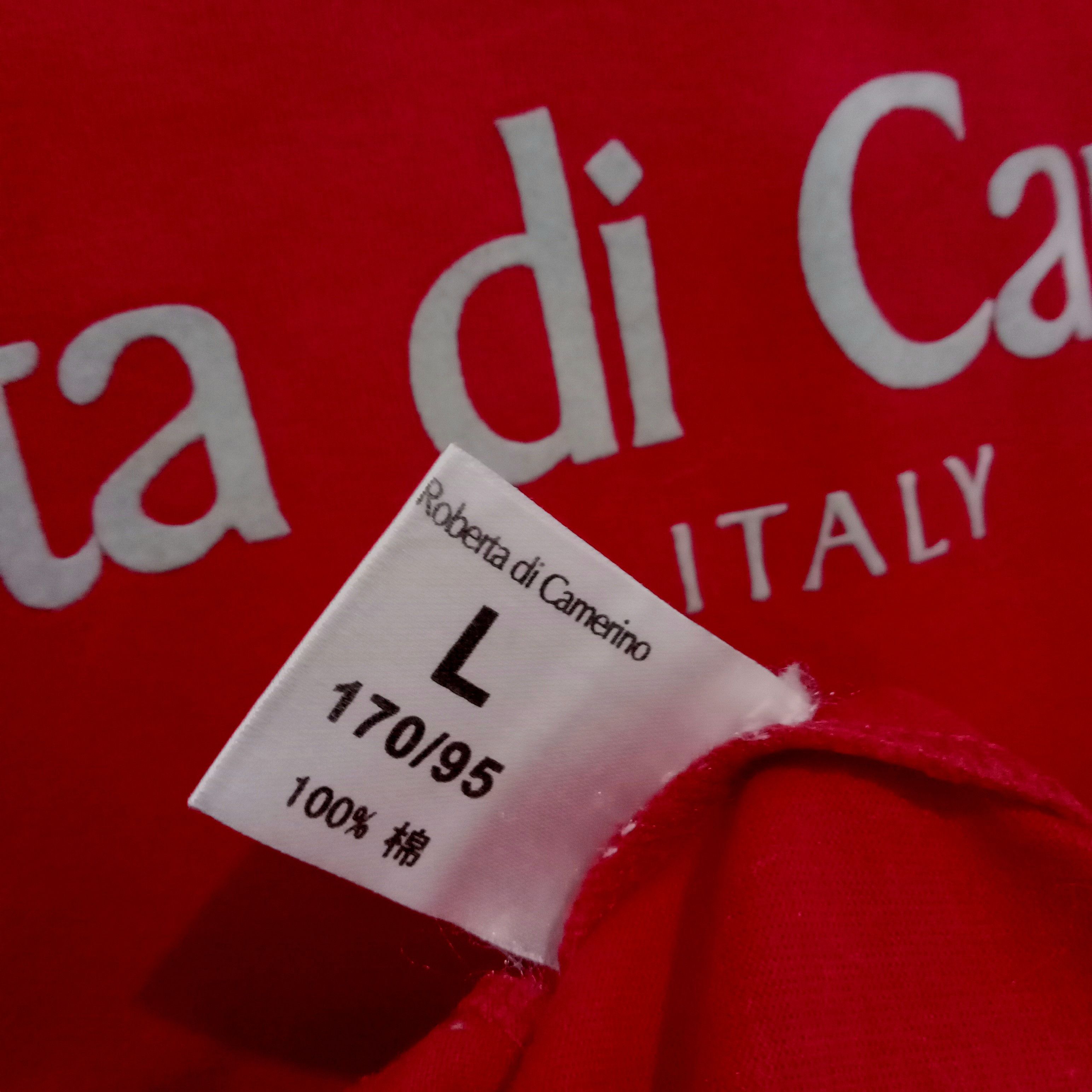 Roberta di Camerino Roberta di Camerino red T-shirt Size US L / EU 52-54 / 3 - 5 Thumbnail