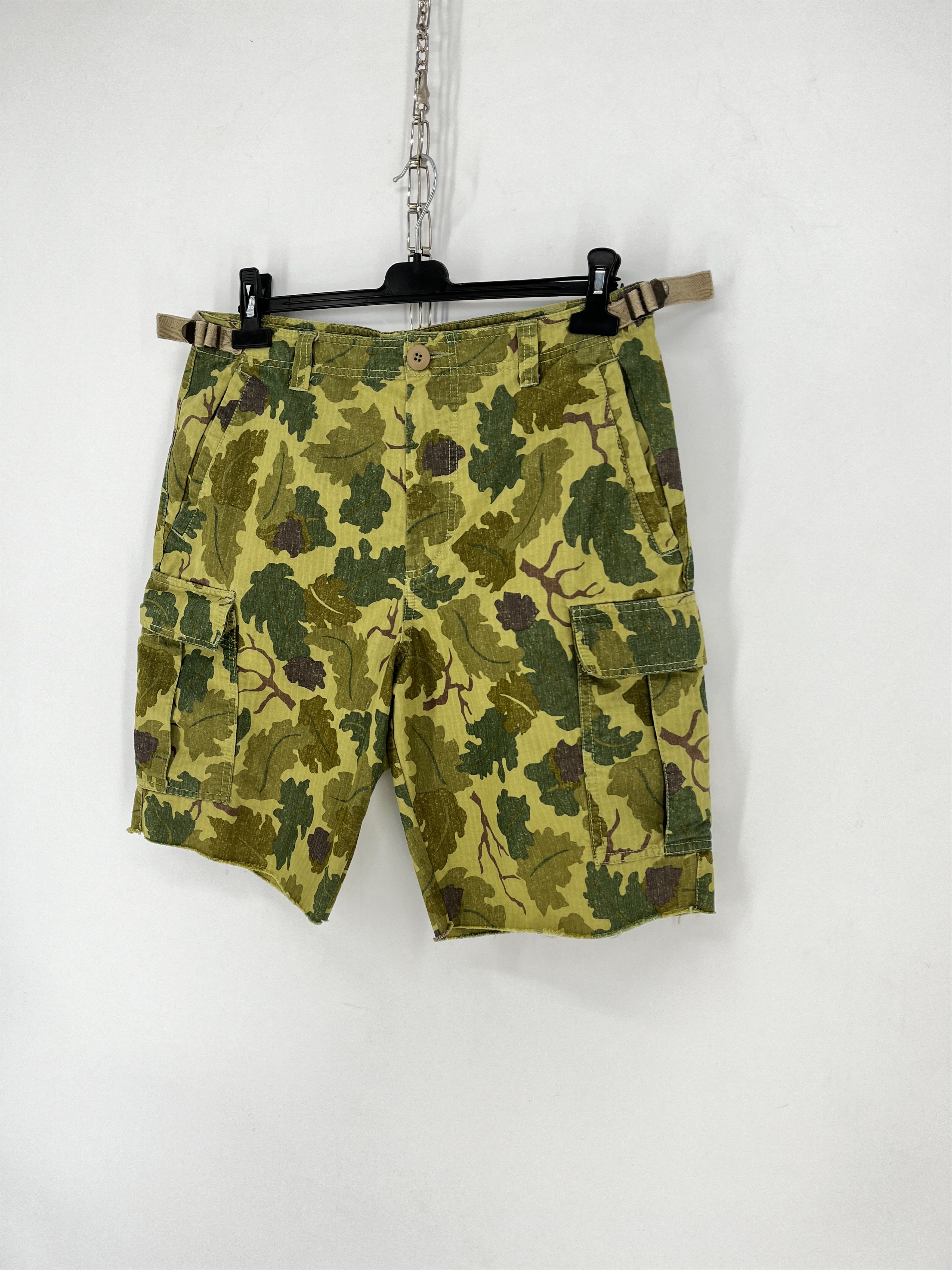 Nike NIKE 6.0 Mens Cargo Shorts Green Camouflage Size 32 Size US 32 / EU 48 - 3 Thumbnail